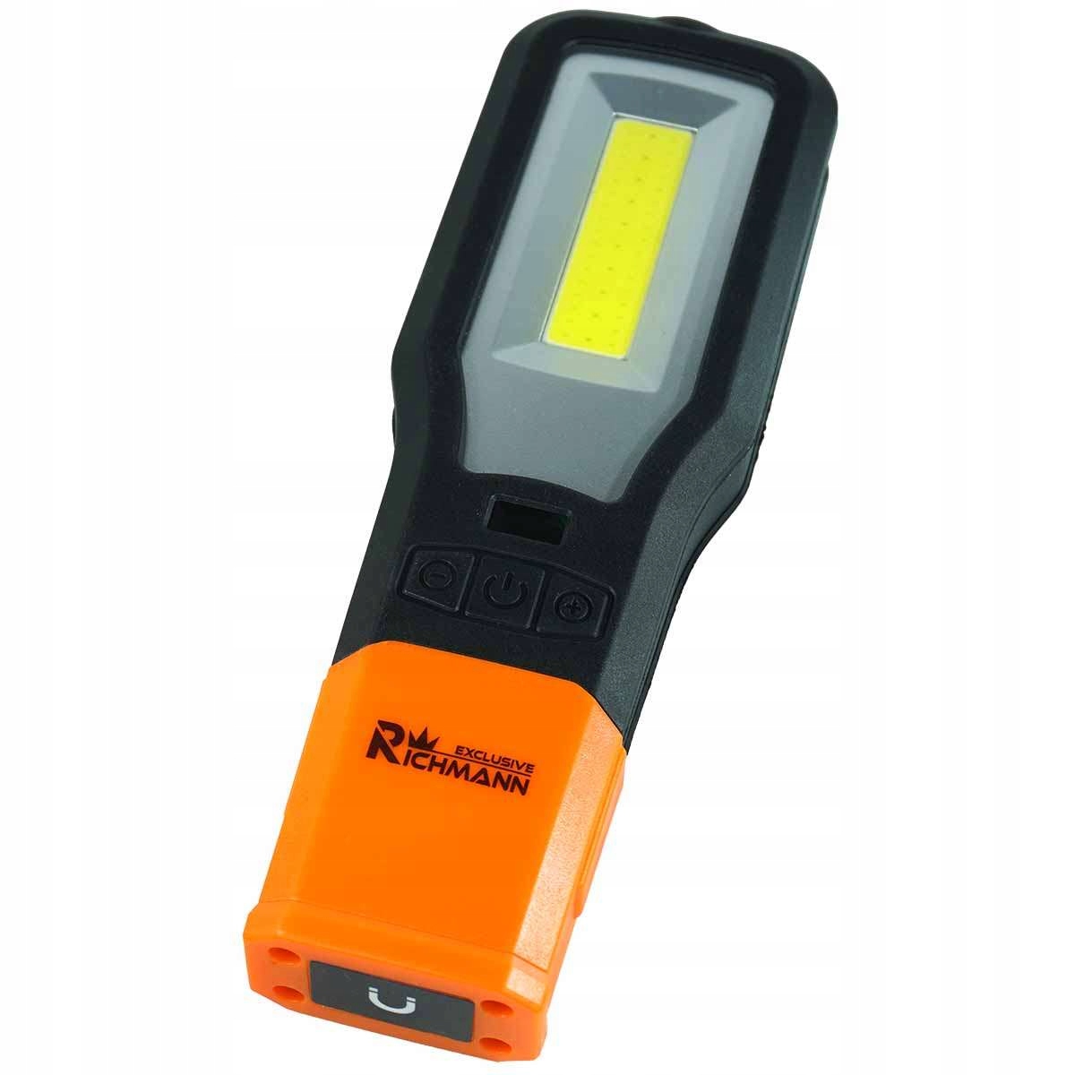 RICHMANN LAMPA WARSZTATOWA AKUMUL Z REGULACJĄ MOCY Z BAZĄ ŁADUJĄCĄ C6819
