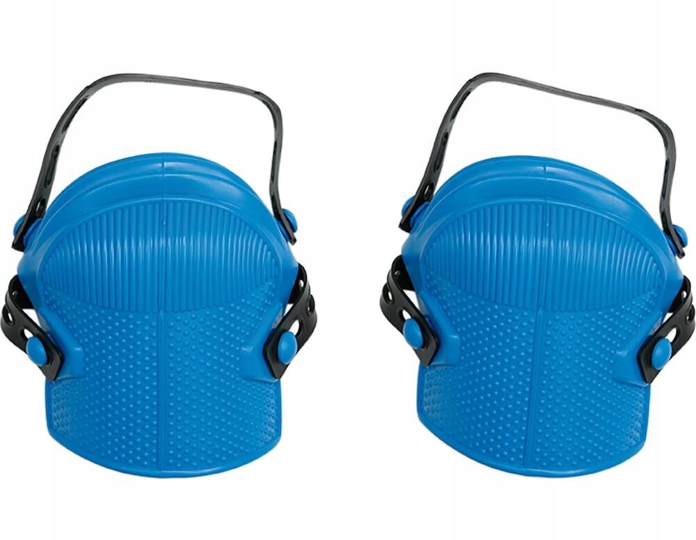 TOYA NAKOLANNIKI OCHRONNE GUMOWE Z REGULACJĄ 2 SZTUKI ROBOCZE 74610