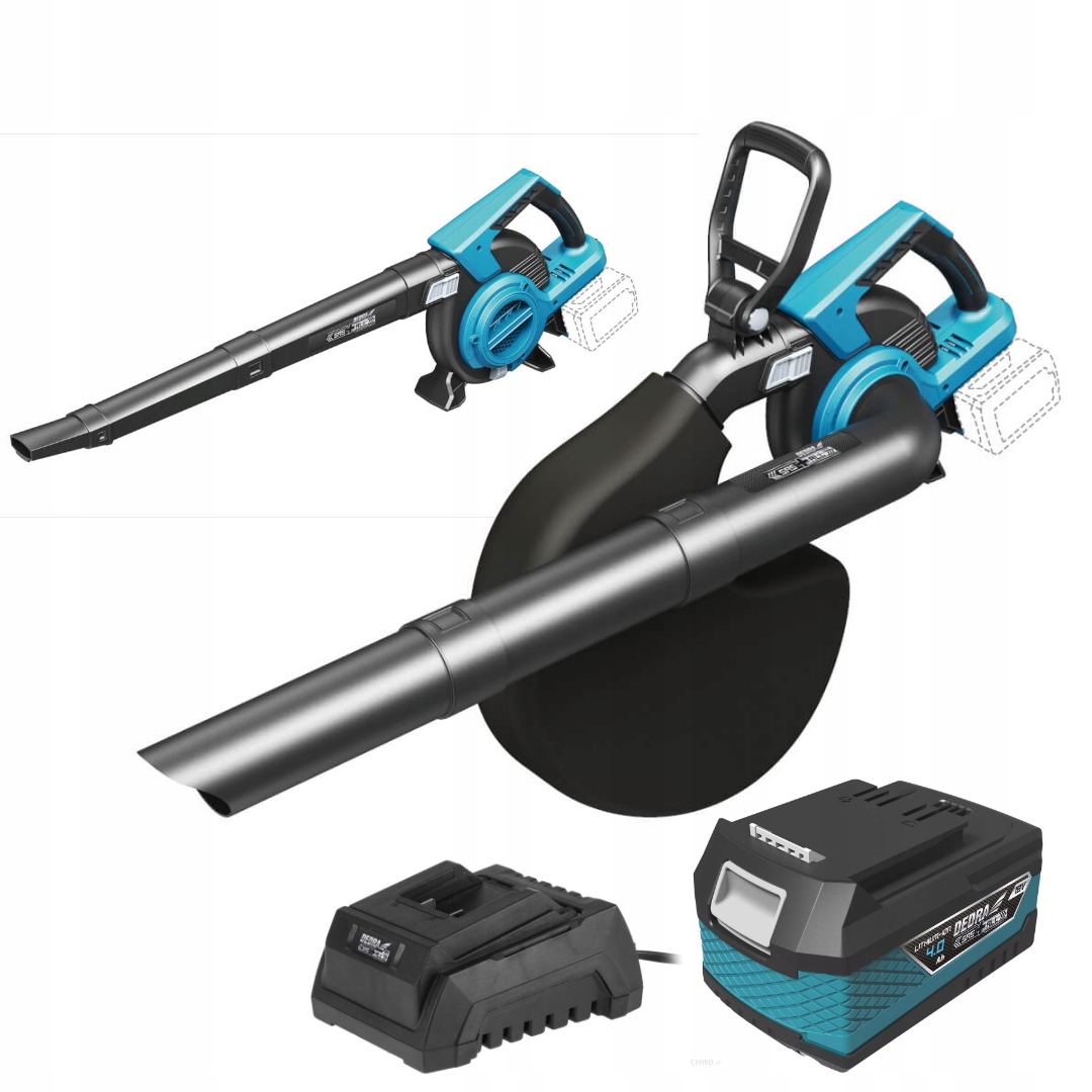 DEDRA DED7194V DMUCHAWA ODKURZACZ AKUMULATOROWY 18V SAS+ALL +ŁADOWARKA +4AH