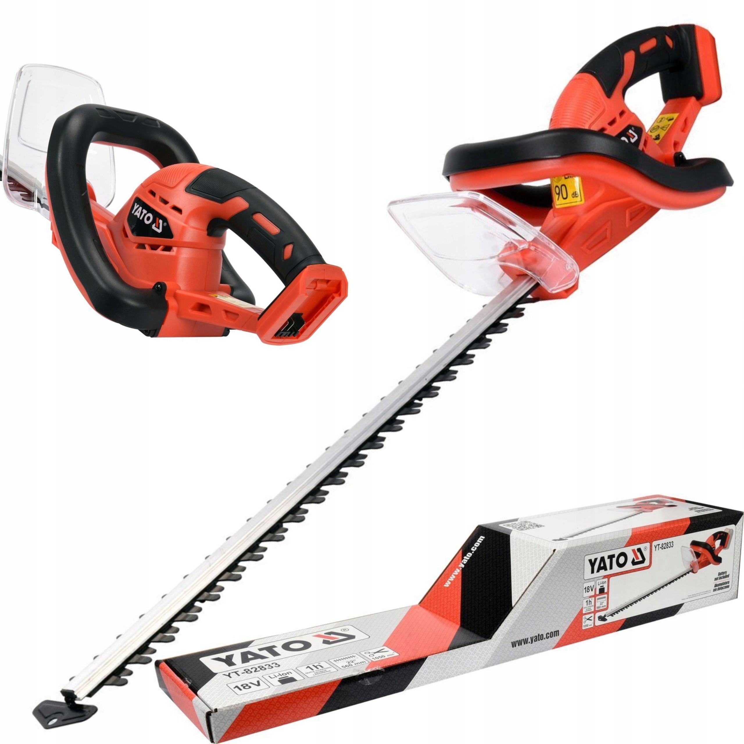 YATO NOŻYCE DO ŻYWOPŁOTU AKUMULATOROWE 18V 82833