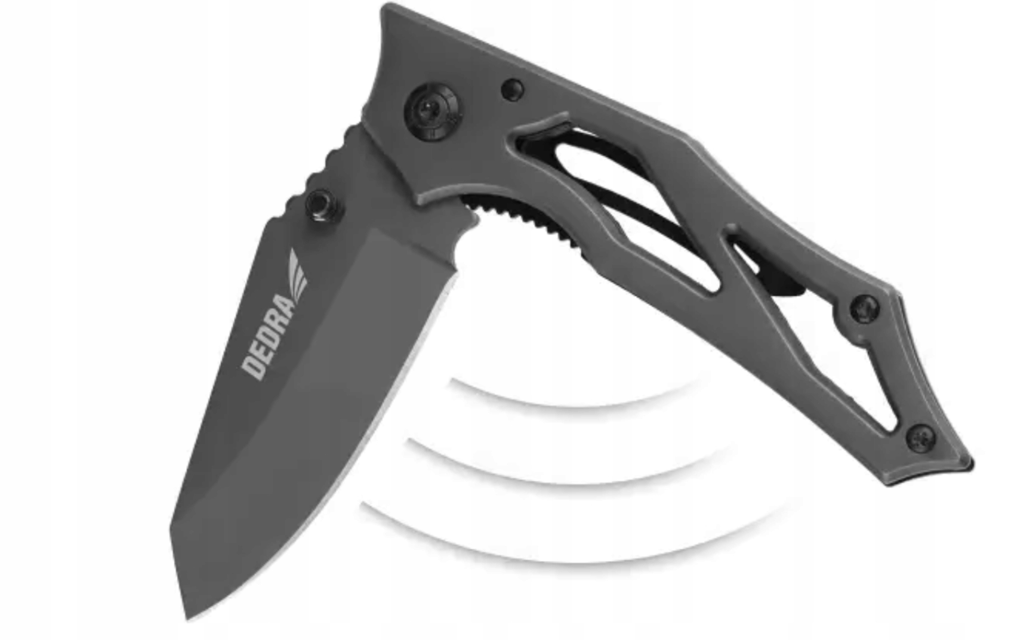 DEDRA PRAKTYCZNY NÓŻ SKŁADANY KIESZONKOWY ZE STALI NIERDZEWNEJ 170mm M9082