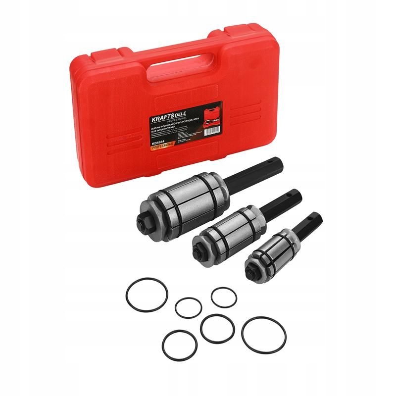 ZESTAW ROZPIERAKÓW DO ROZSZERZANIA KOŃCÓWEK RUR WYDECHOWYCH 3 SZT. SOLIDNY