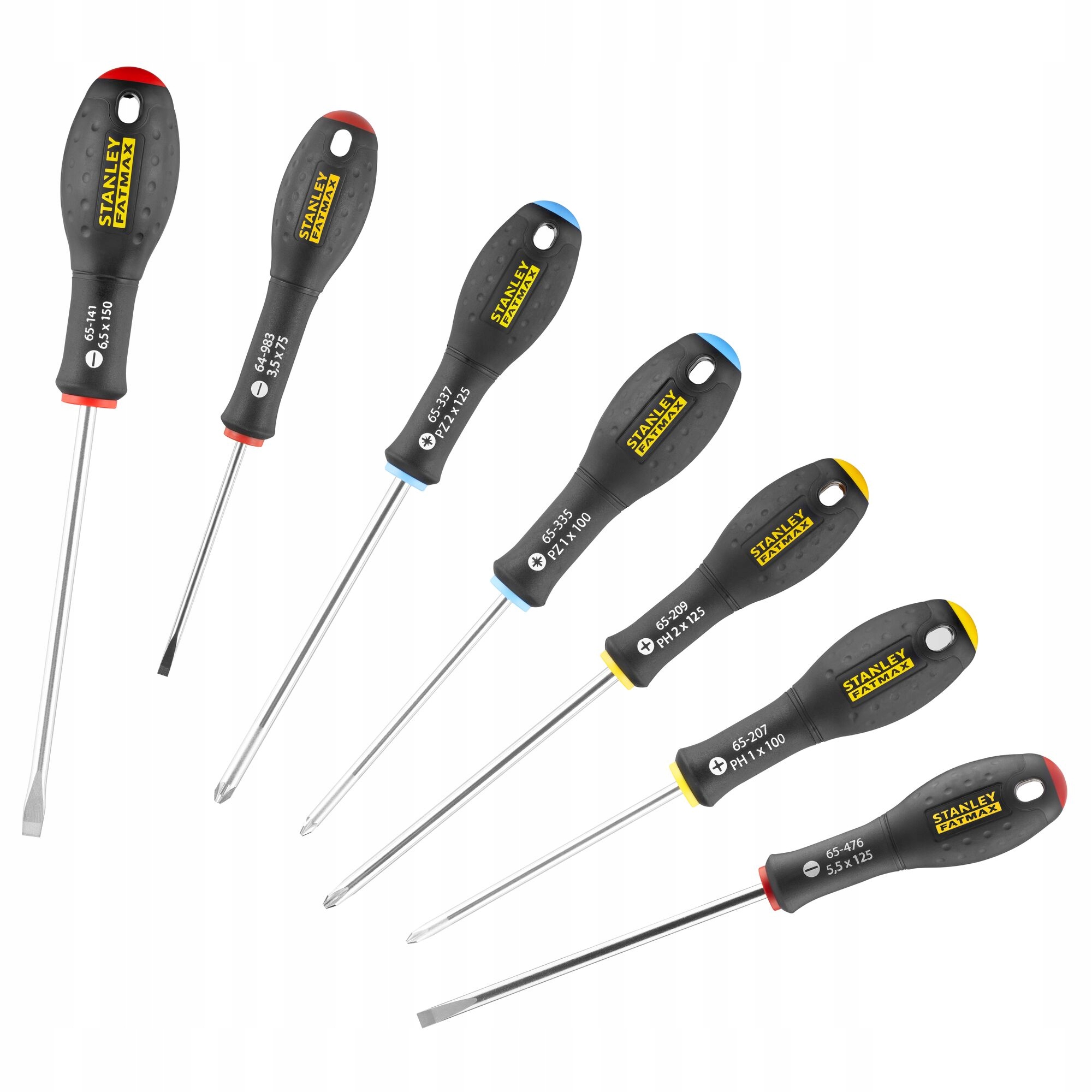 STANLEY WKRĘTAKI ŚRUBOKRĘT ZESTAW 7el PH PZ 65-438