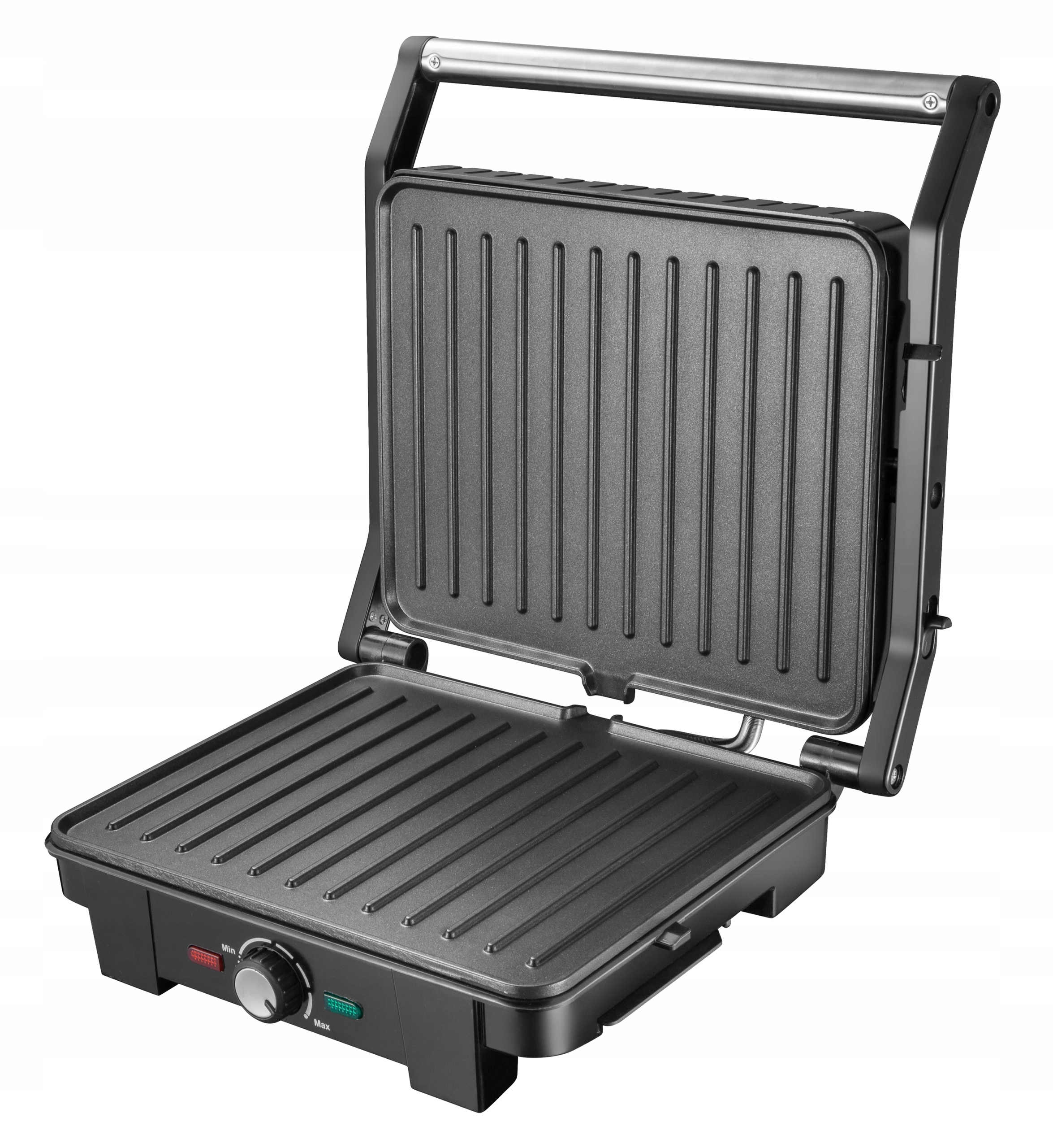 ADLER GRILL ELEKTRYCZNY OPIEKACZ PANINI ROZKŁADANY 29x24cm XXL 2800W AD3051
