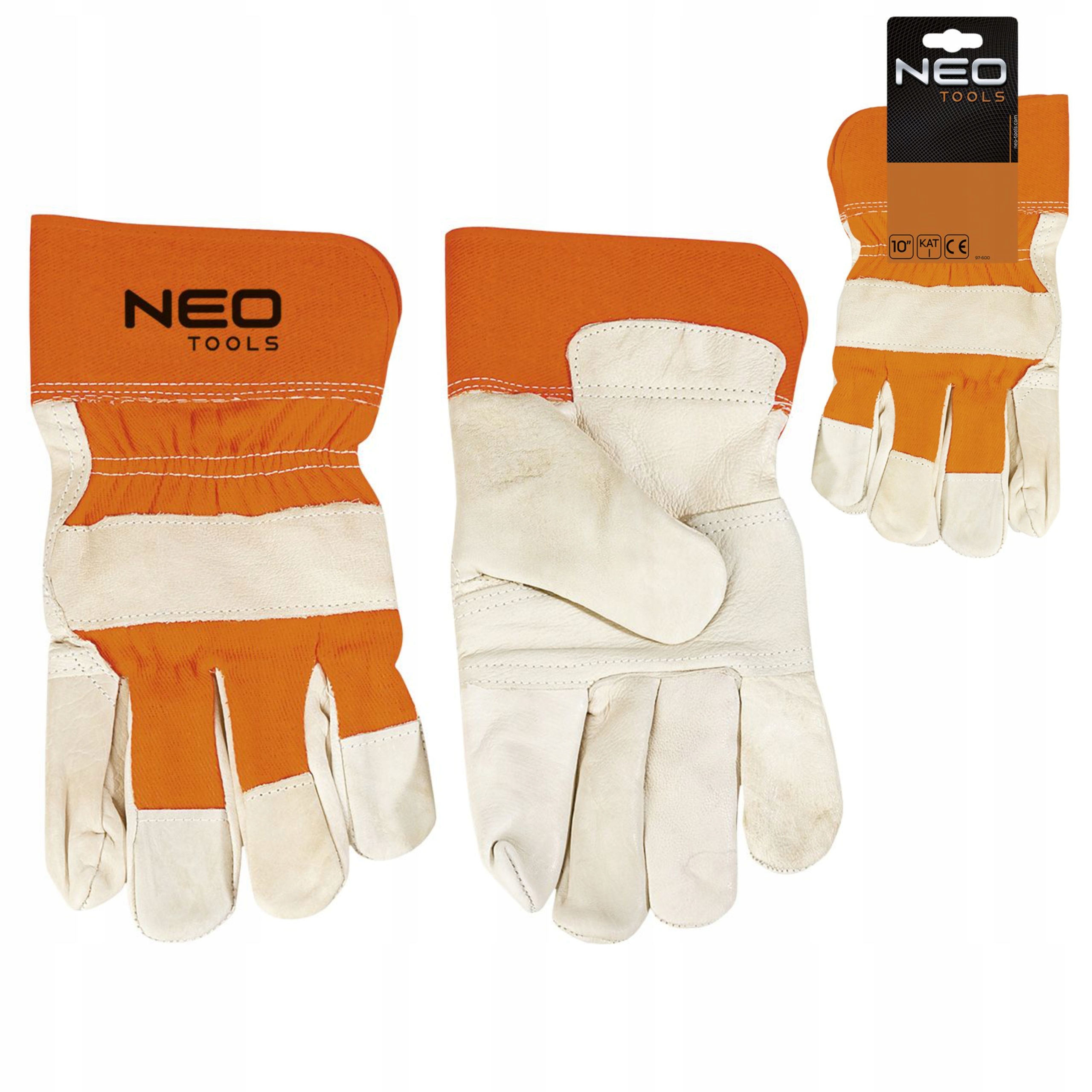 NEO RĘKAWICE ROBOCZE SKÓRZANE SKÓRA 97-602 R.10,5