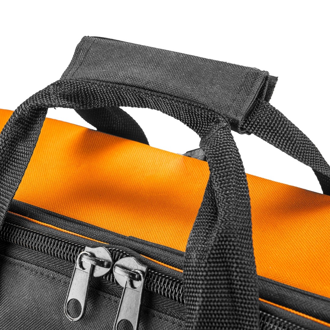 NEO ORGANIZER TORBA NARZĘDZIOWA MONTERSKA ELEKTRYK Z PASKIEM 44x33CM 84-308