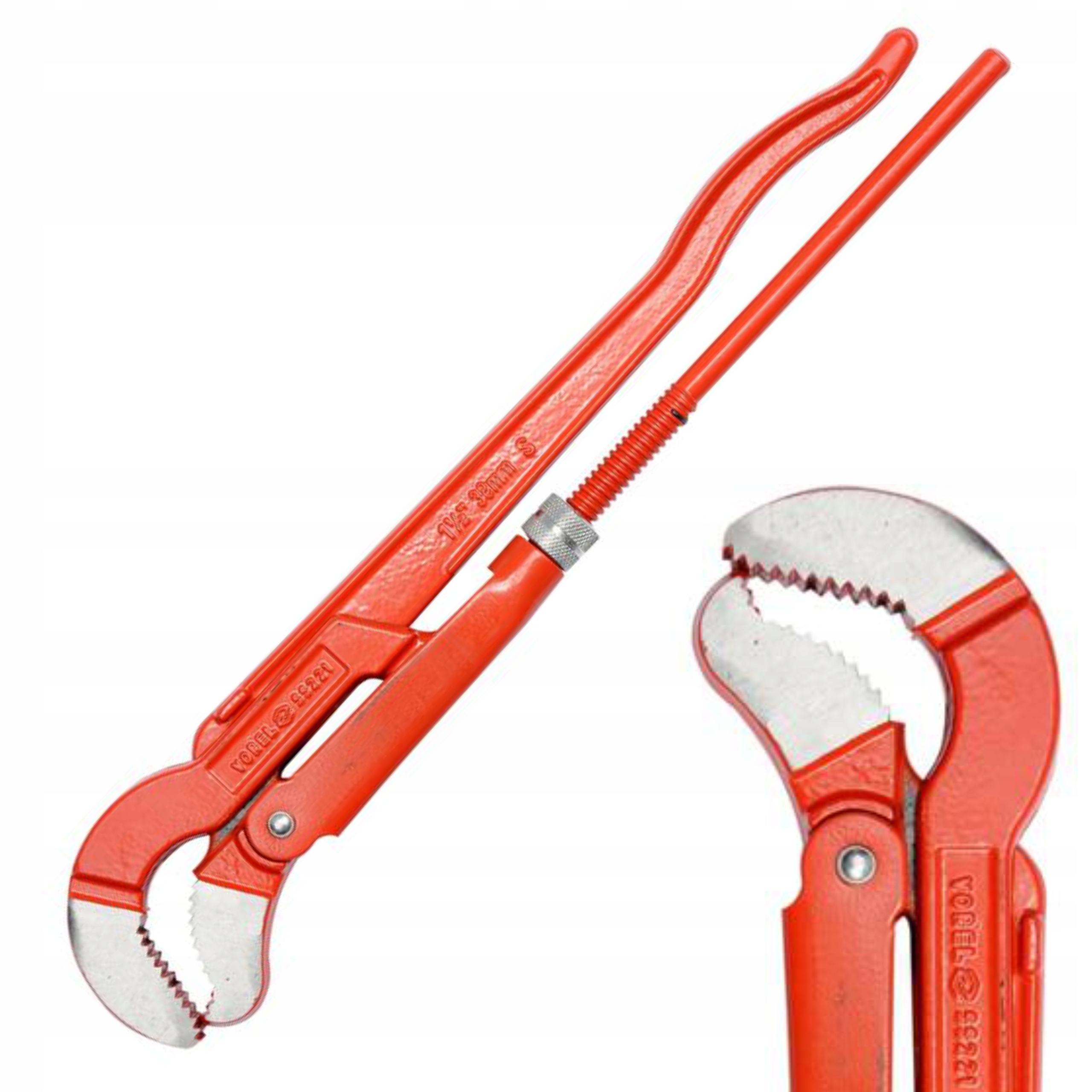 VOREL KLUCZ DO RUR 2" TYP S 560 MM 55222 ŻABKA