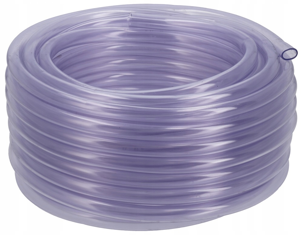 WĄŻ JEDNOWARSTWOWY TECHNICZNY 14MM NIEZBROJONY PRZEZROCZYSTY PVC 25M 81440