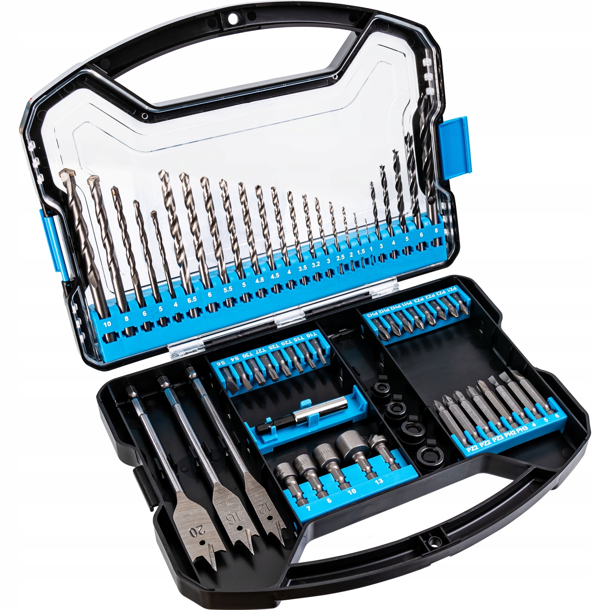 ZESTAW WIERTEŁ BITÓW KOŃCÓWEK 62EL RICHMANN C9398