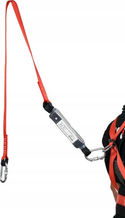 YATO TAŚMOWY AMORTYZATOR BEZPIECZEŃSTWA Z LINKĄ I SZELKAMI 1,8M 30MM