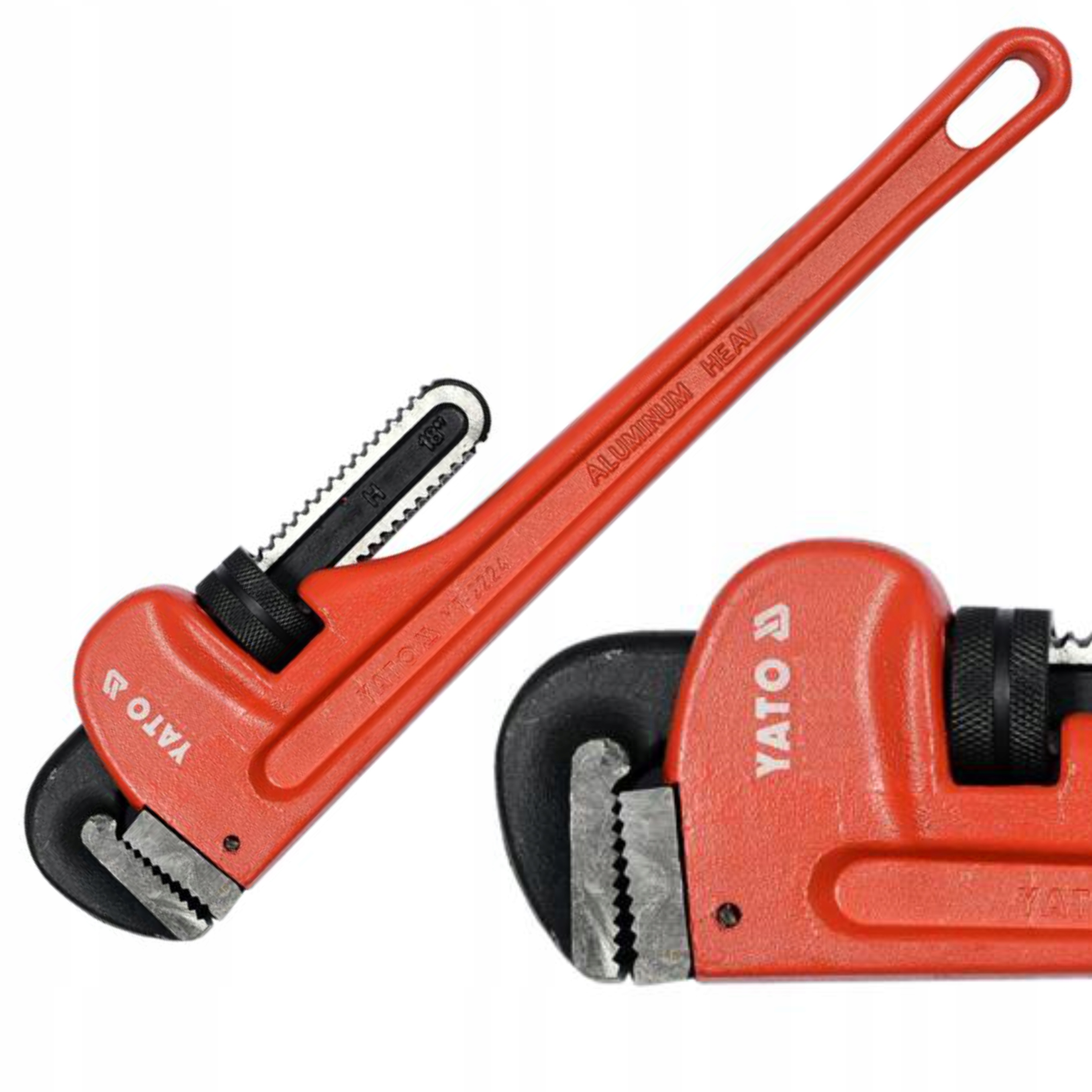 KLUCZ DO RUR ALUMINIOWY 350MM YATO YT-2223 1-1/2''