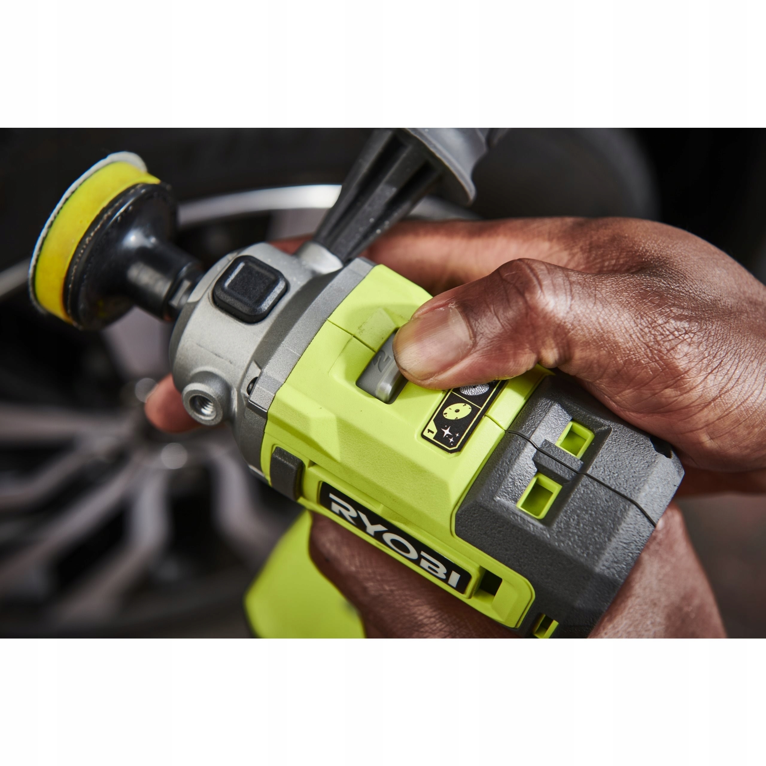 RYOBI POLERKA SZLIFIERKA 18V 7800 obr RDP18 + 4Ah