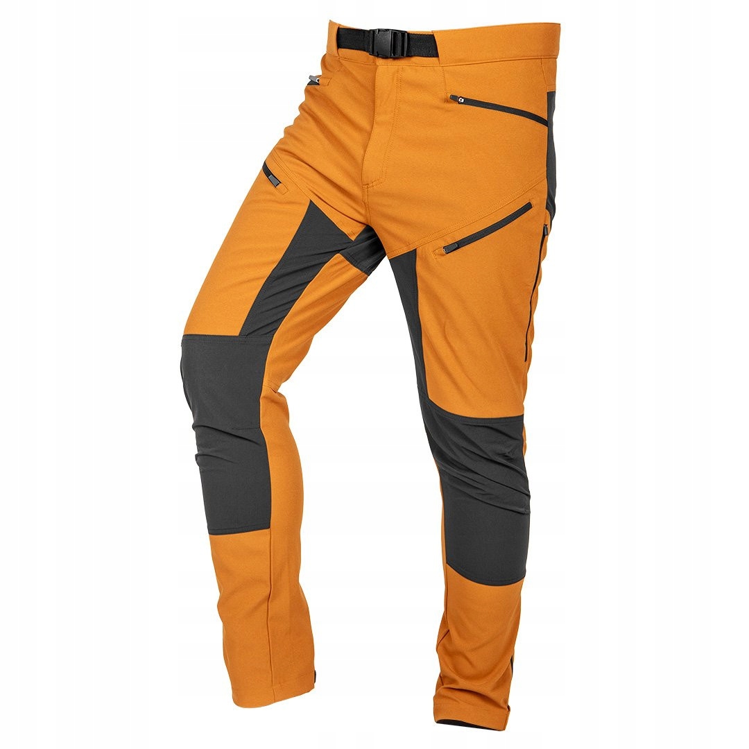 NEO SPODNIE ROBOCZE OUTDOOR 4 WAY STRETCH MUSZTARDOWO-SZARE 81-292 r. XXXL
