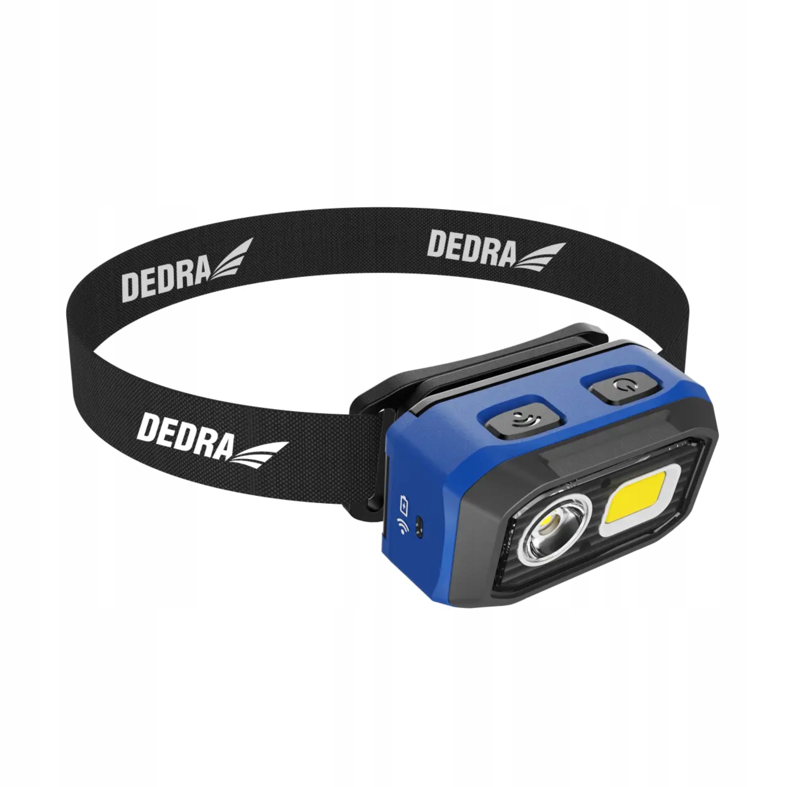 DEDRA LATARKA CZOŁOWA 500LM CZUJNIK RUCHU AKU 1000MAH/ 3XAAA BAT L1015