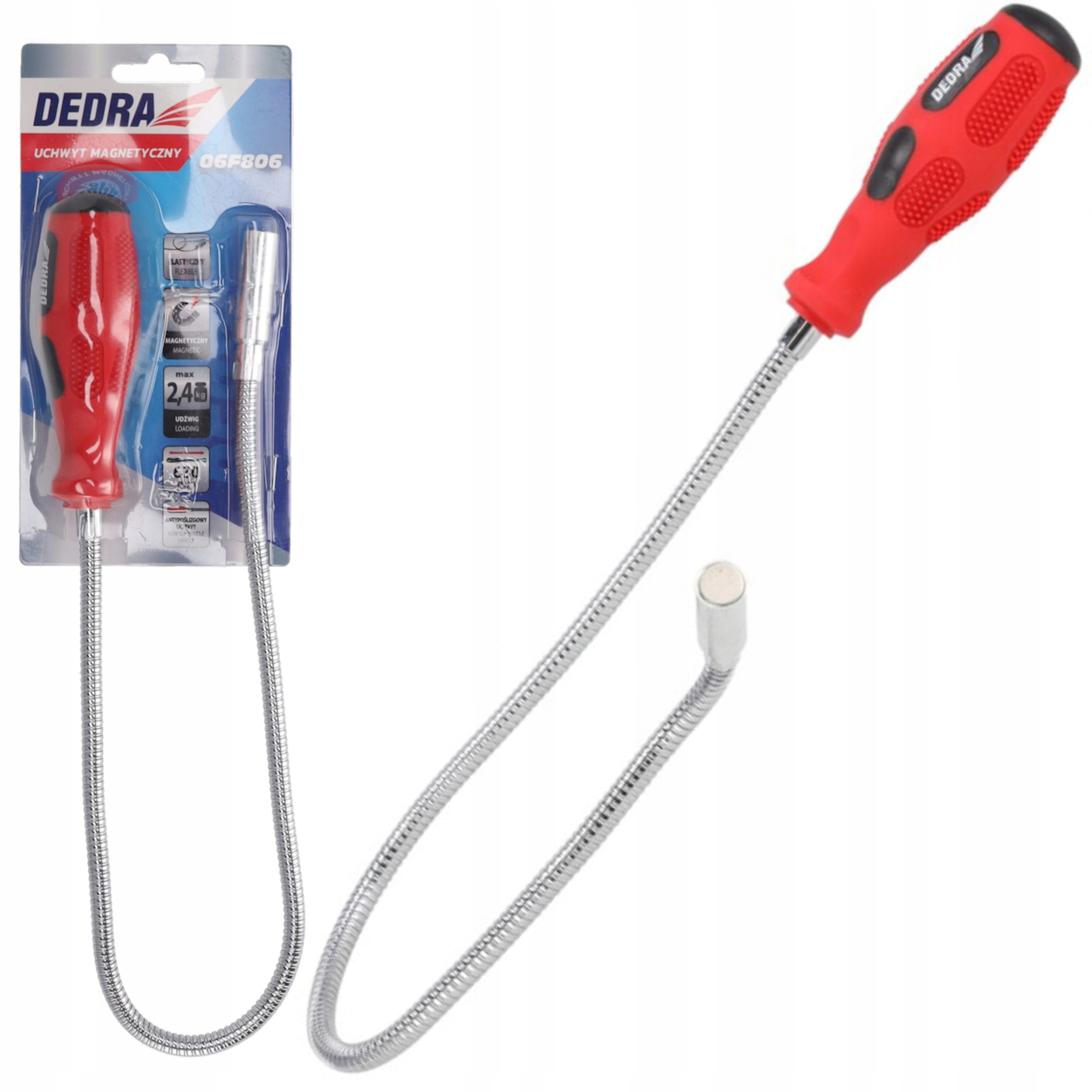 DEDRA UCHWYT MAGNETYCZNY-ELASTYCZNY 630MM 06F806