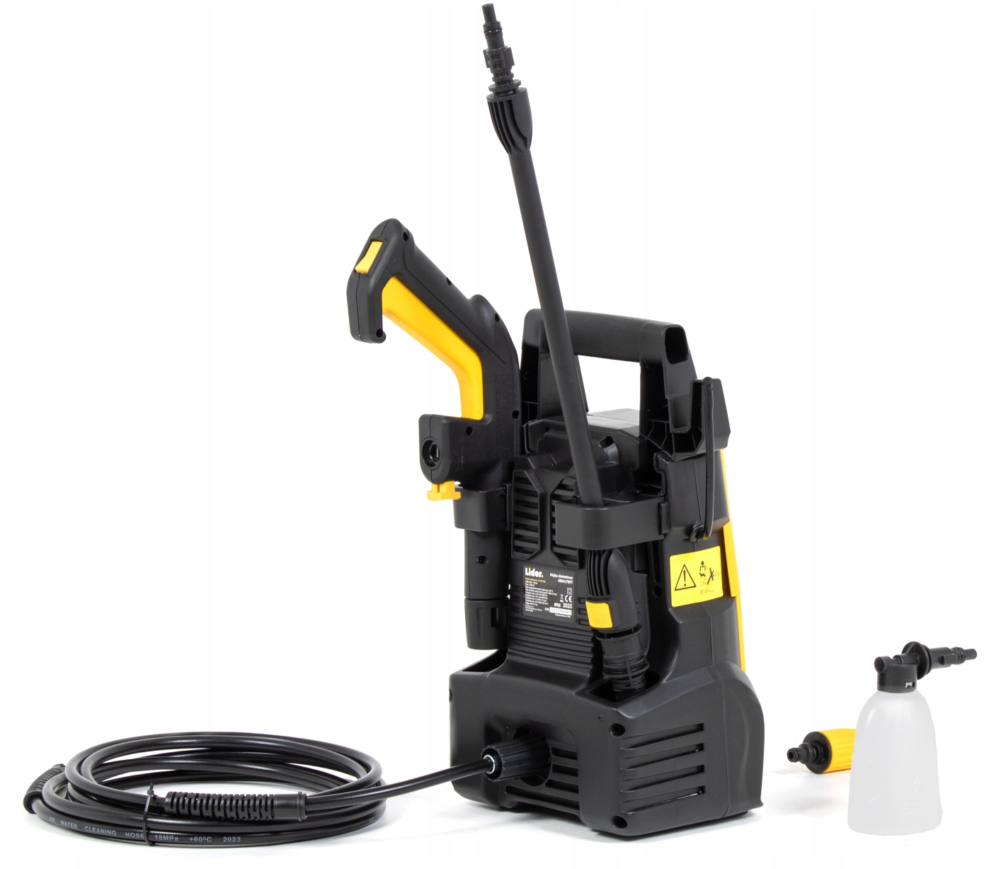 LIDER CIŚNIENIOWA MYJNIA MOBILNA MYJKA ELEKTRYCZNA 1700W 130 BAR KRM1709T