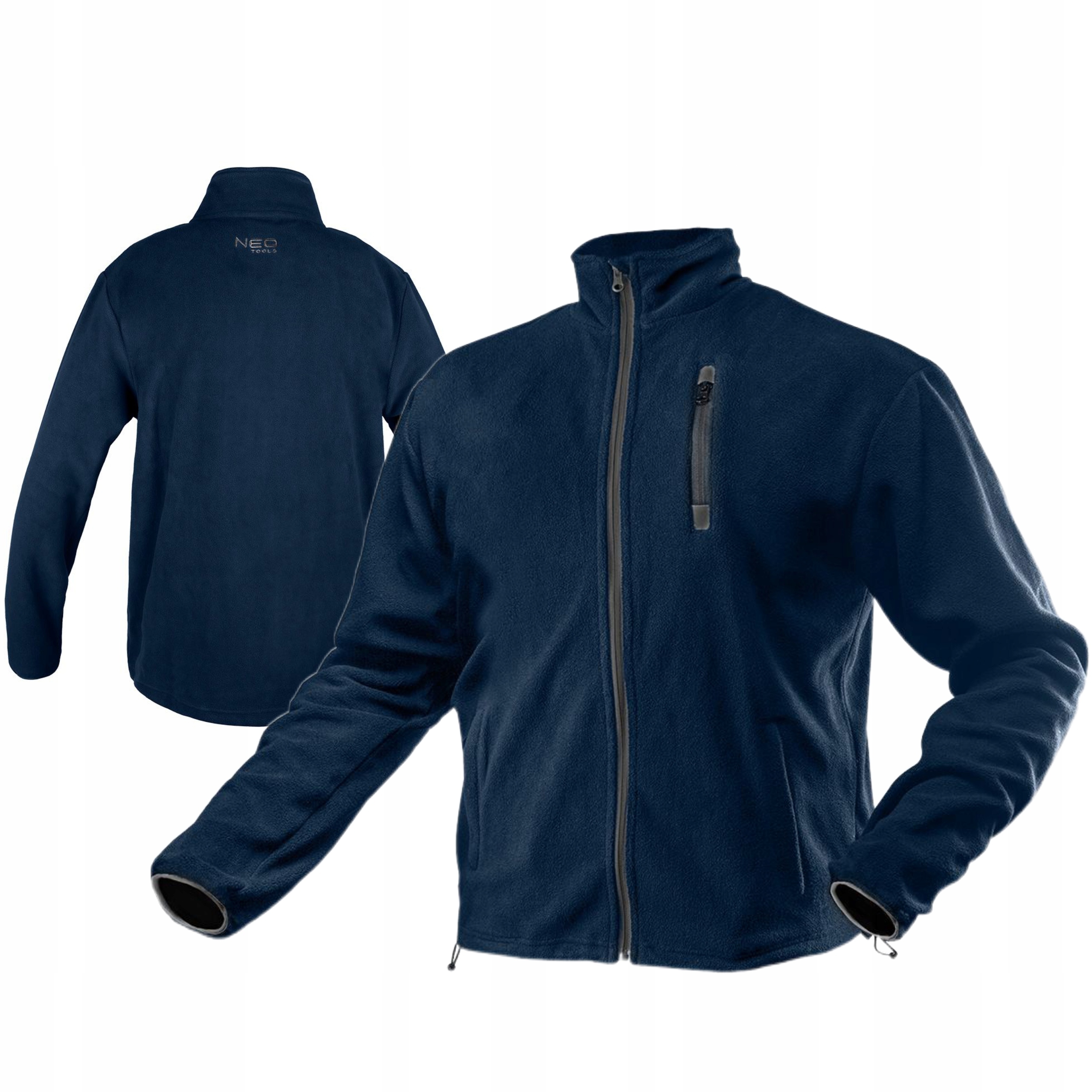 NEO BLUZA POLAROWA POLAR SOFTSHELL GRANATOWA GRUBA 300g/m2 81-502 XXXL/58