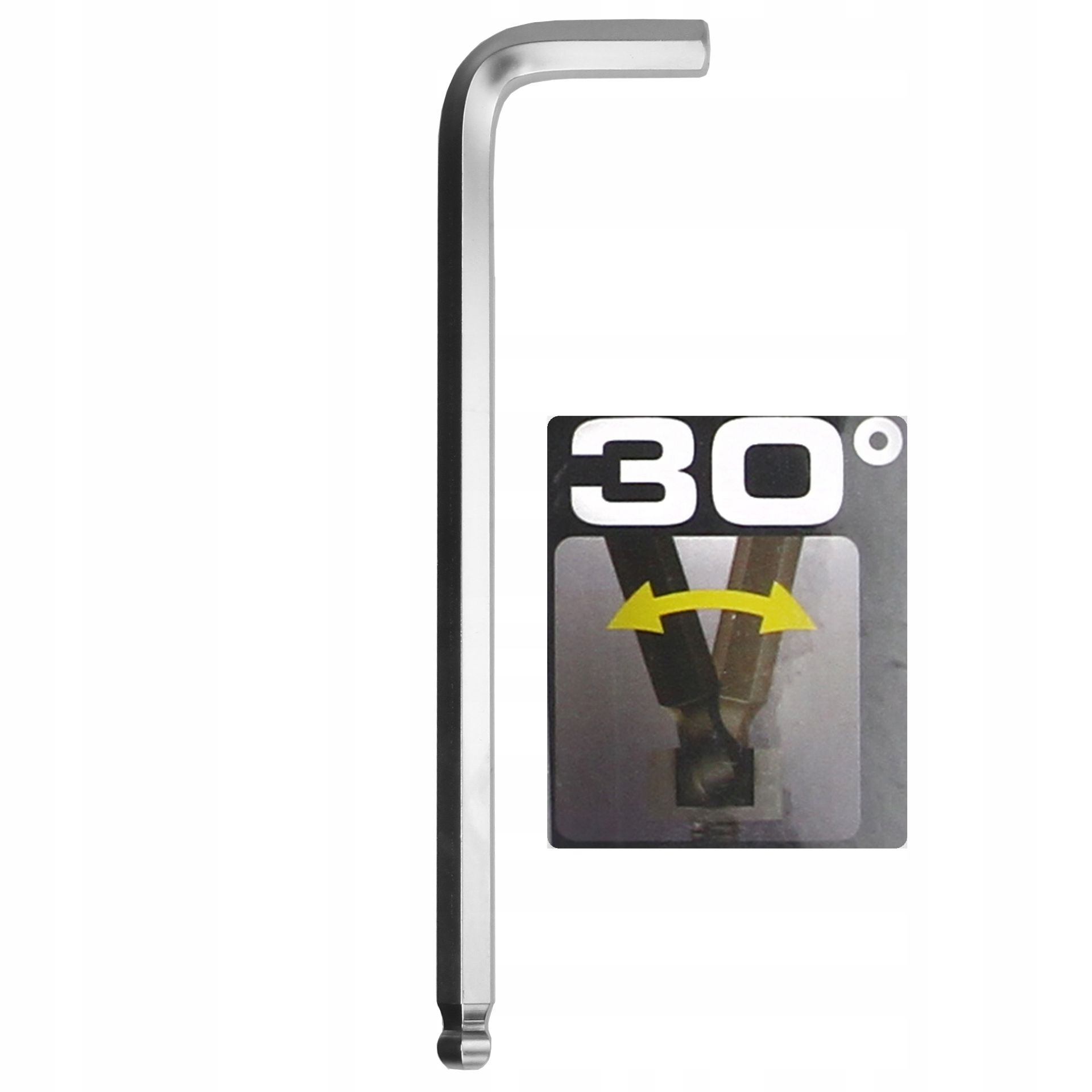 MAR-POL ZESTAW KLUCZE IMBUSOWE IMBUS 1.5-14mm 12PCS "DŁUGIE" Z KULKĄ M66432