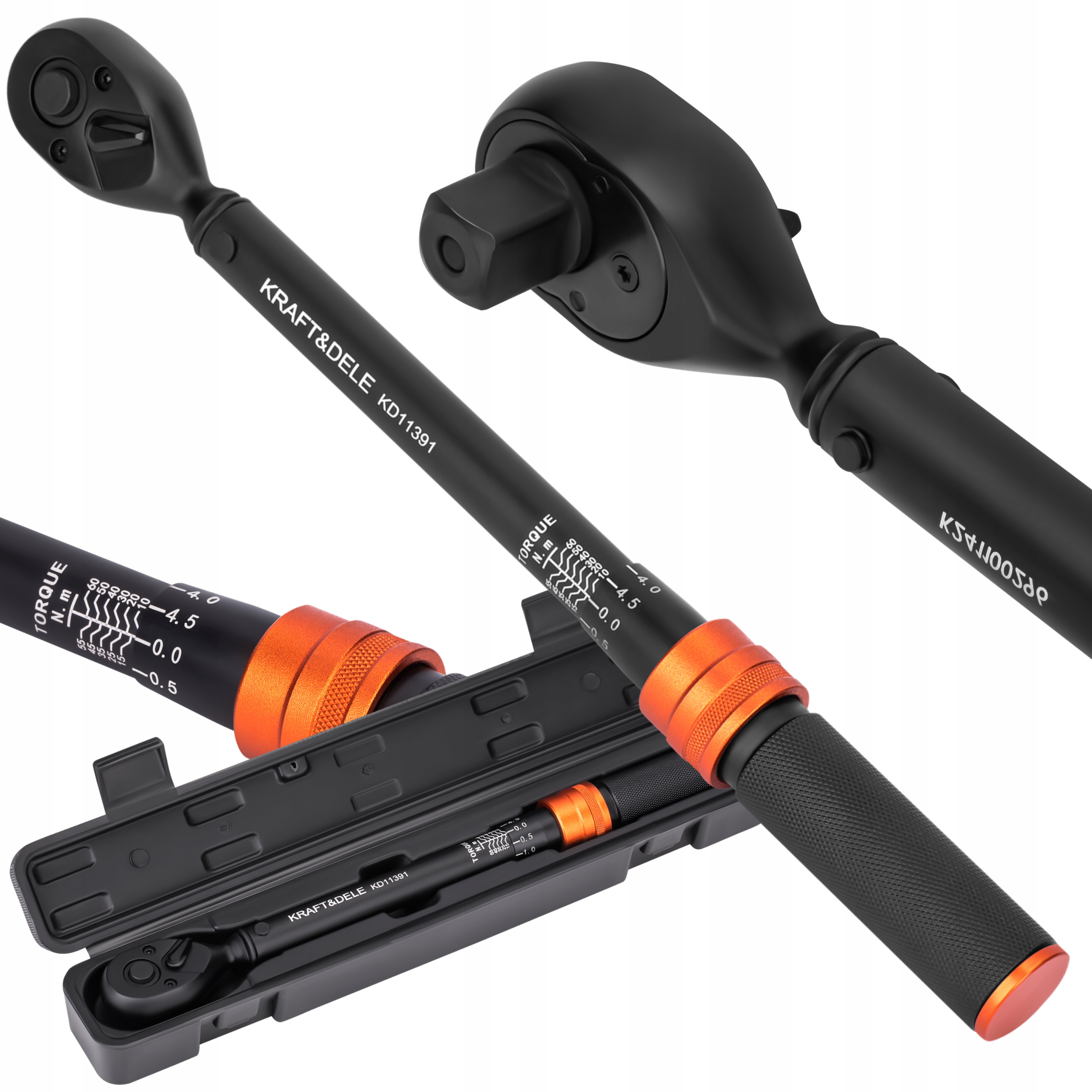 KLUCZ DYNAMOMETRYCZNY 1/2" 10-60NM 310mm WALZIKA KD11391 CERTYFIKAT KRAFT