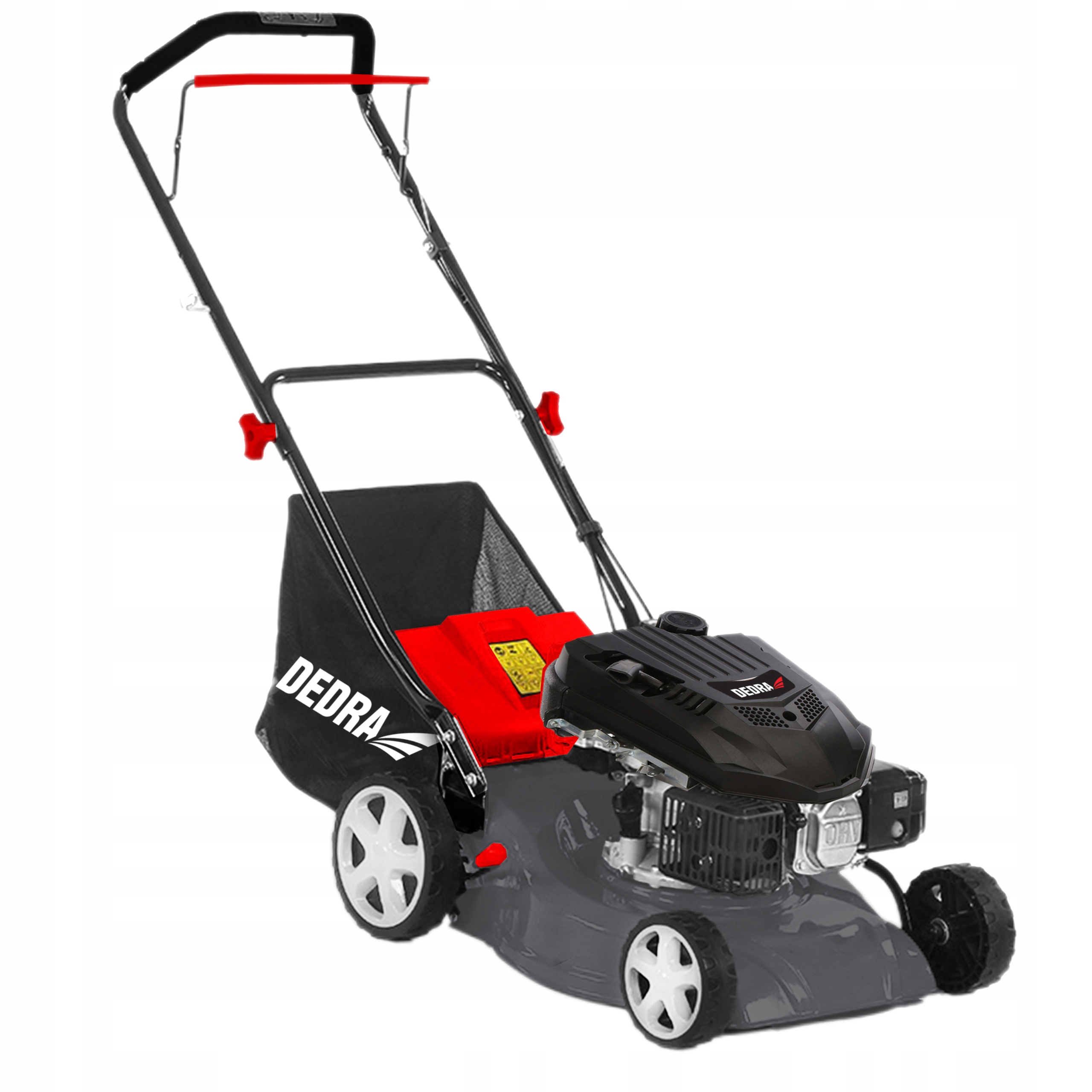 DEDRA KOSIARKA SPALINOWA BEZ NAPĘDU MULCZOWANIE DED8720-43CP 139CC 43 CM