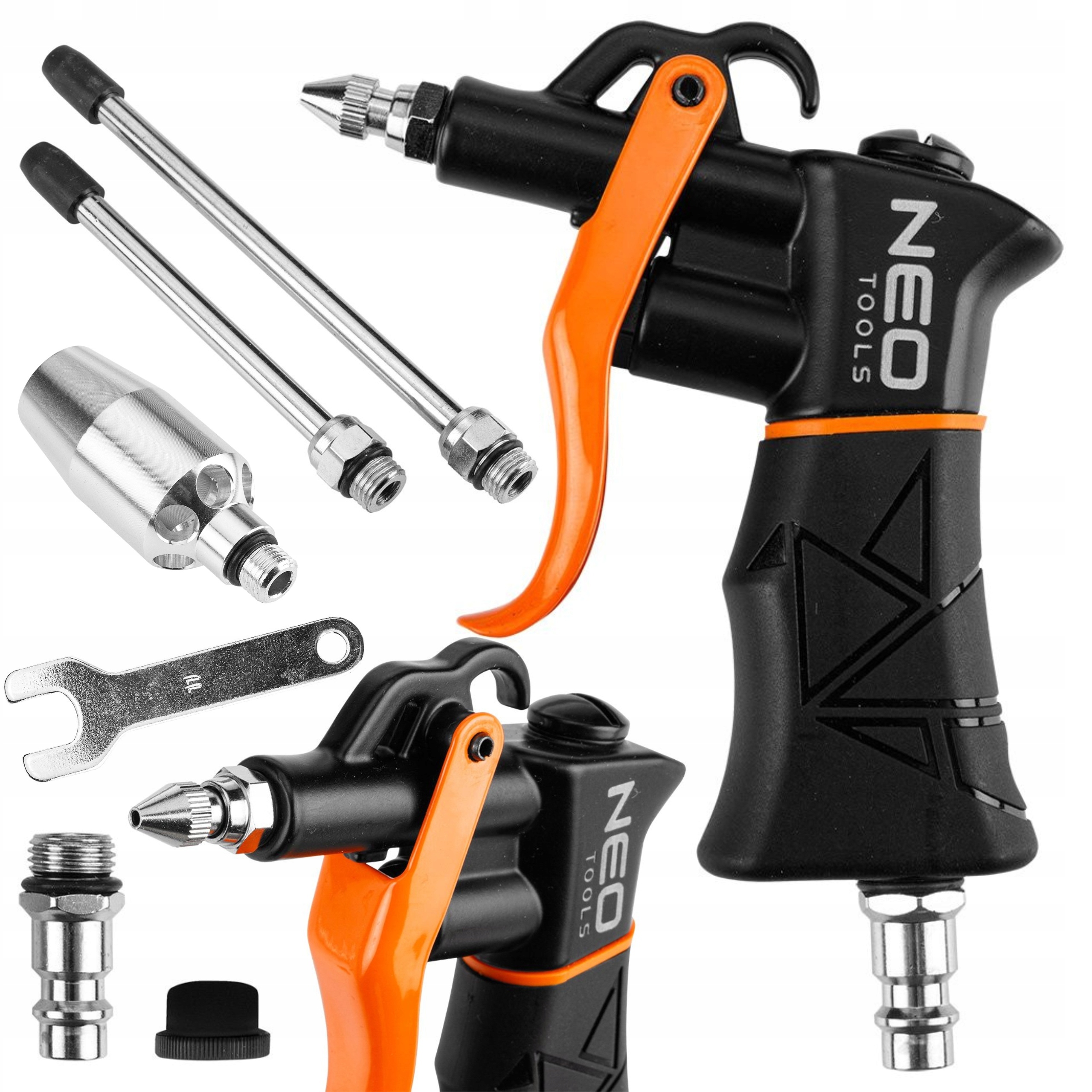 NEO PISTOLET PNEUMATYCZNY PRZEDMUCHOWY VENTURI O WYSOKIM PRZEPŁYWIE 14-725