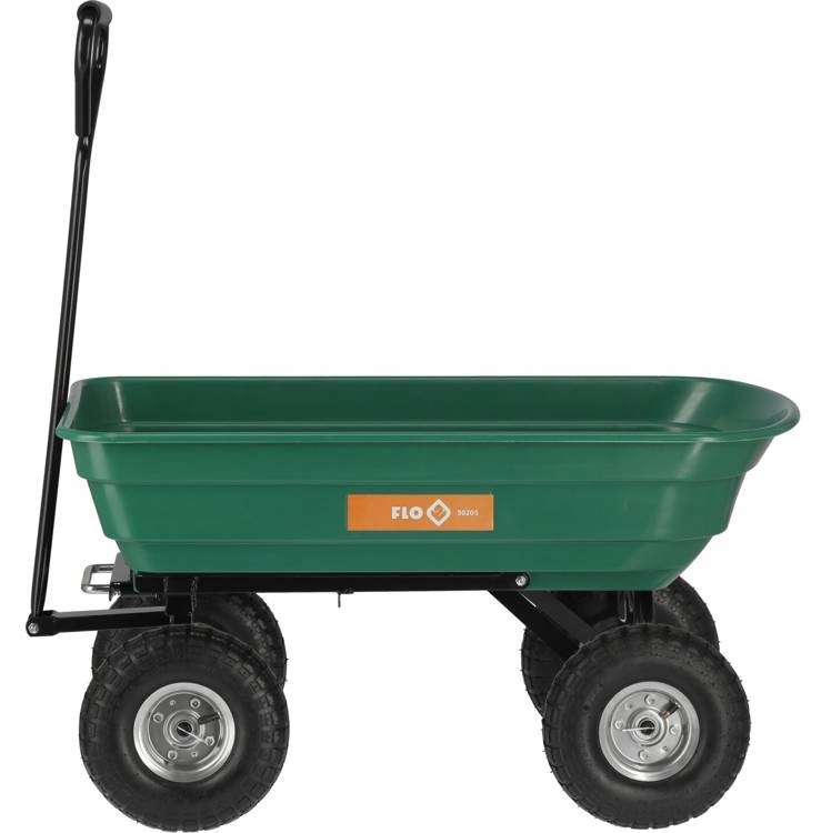 FLO TACZKA WÓZEK OGRODOWY TRANSPORTOWY WYWROTKA O POJEMNOŚCI 75L 90205