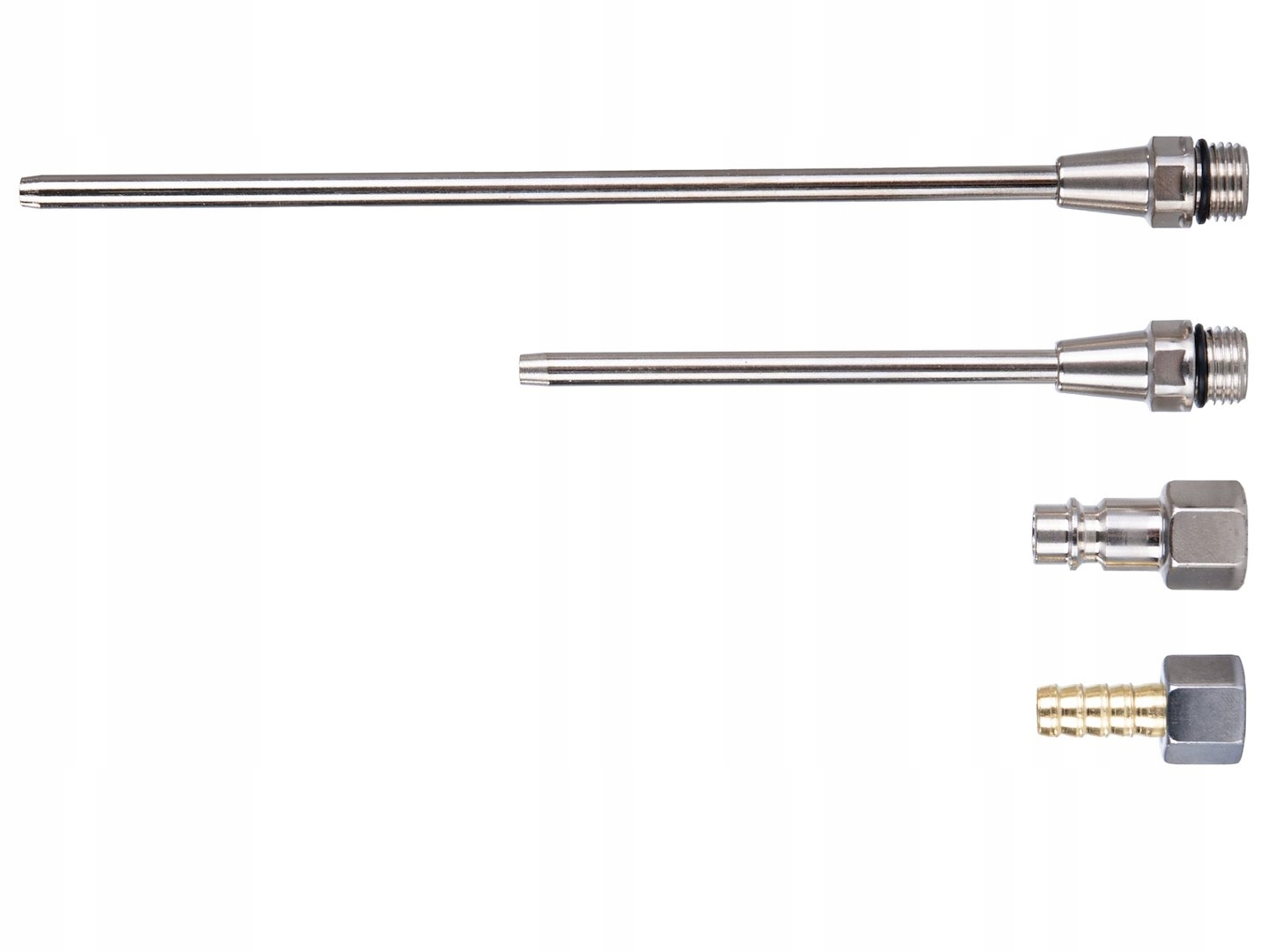 PISTOLET MAX DO PRZEDMUCHIWANIA Z KOŃCÓWKAMI 5EL. 1/4" 8 BAR GEKO G01174A