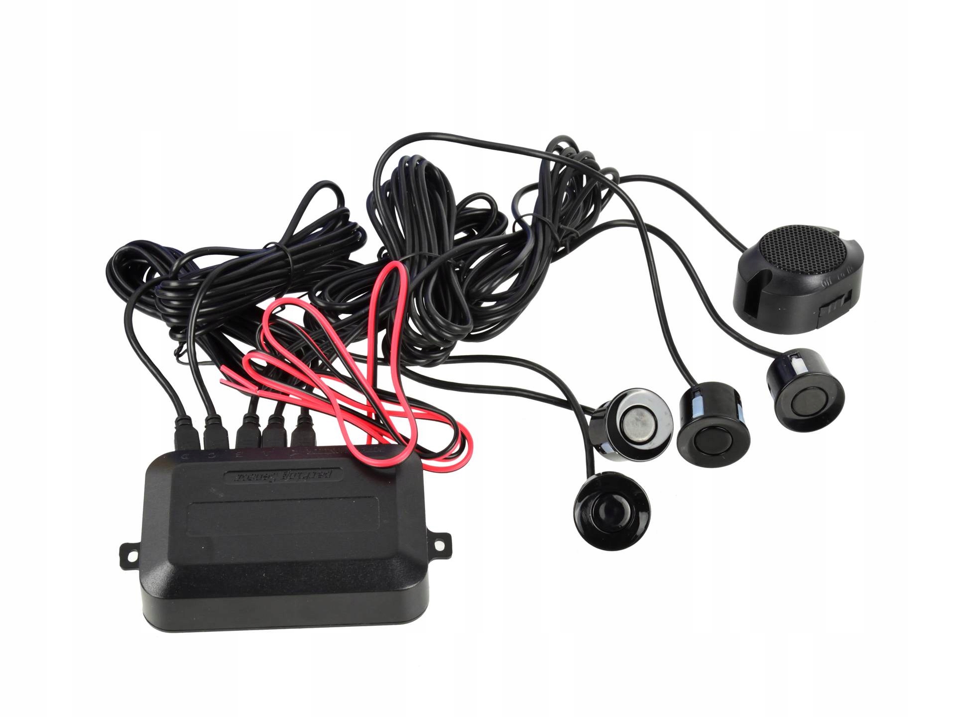 GEKO ULTRADŹWIĘKOWY CZUJNIK PARKOWANIA-COFANIA BUZZER PARCTRONIC 4 SENSORY