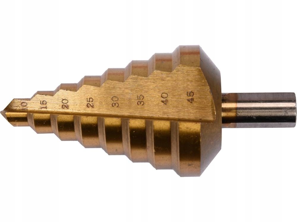YATO WIERTŁO STOPNIOWE HSS STOŻKOWE 10 - 45 MM