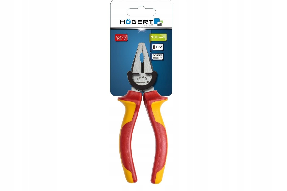SZCZYPCE KOMBINERKI IZOLOWANE HOGERT HT1P903 160MM