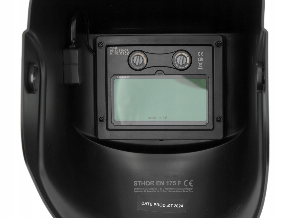 MASKA PRZYŁBICA SPAWALNICZA POLE WIDZENIA TRUE COLOR 92X42 MM 74486