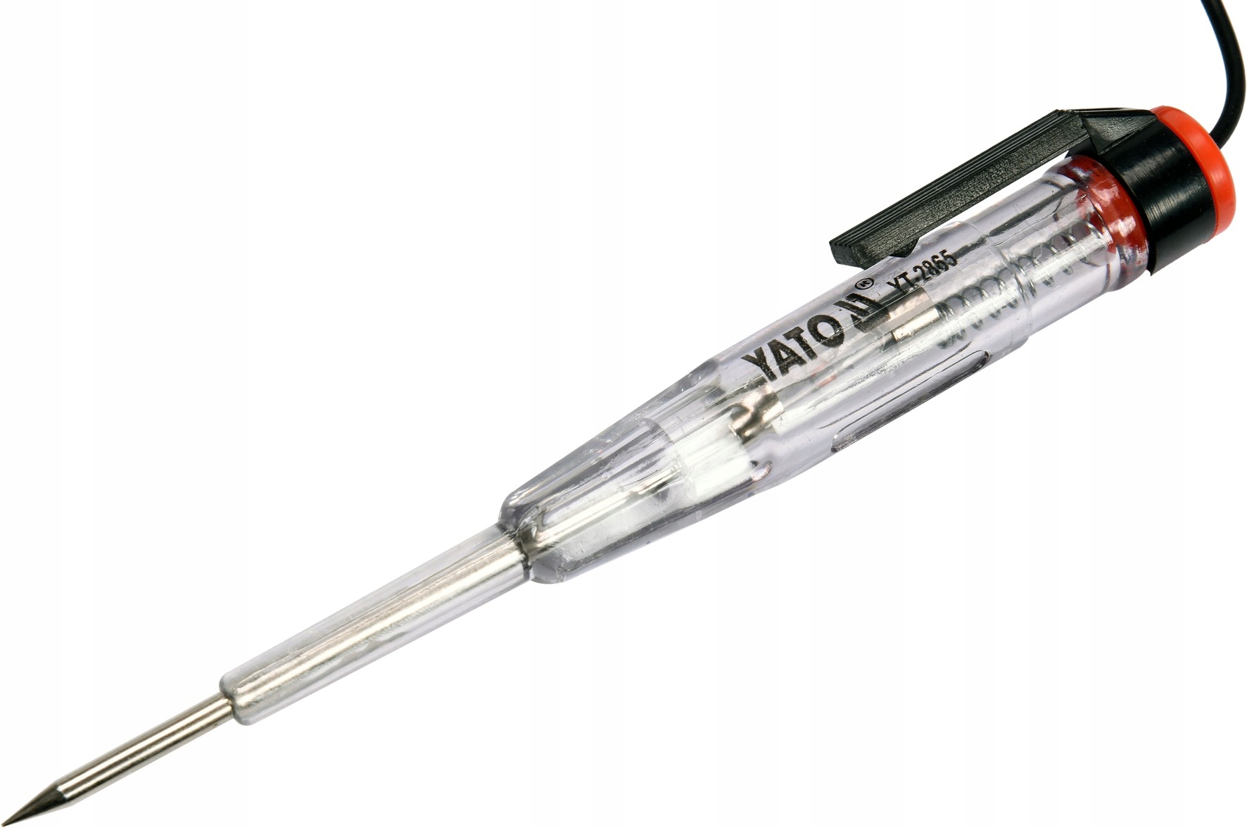 YATO SAMOCHODOWY PRÓBNIK NAPIĘCIA 6-24V KABEL 90cm DIODA LED YT-2865