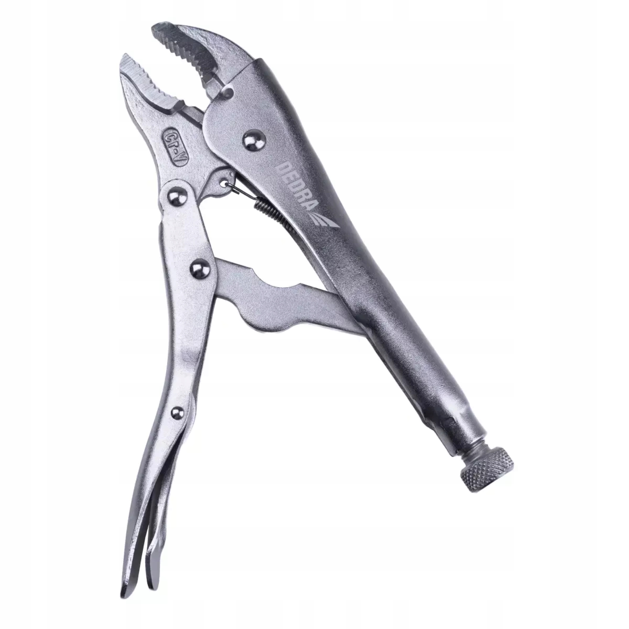 DEDRA MOCNE SZCZYPCE ZACISKOWE UNIWERSALNE OKRĄGŁE 250mm 0-50mm CrV 1260P03