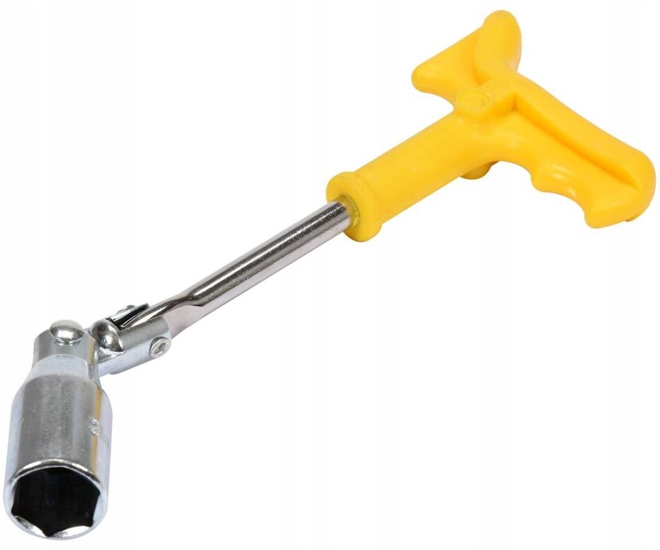 VOREL PRZEGUBOWY KLUCZ DO ŚWIEC 16MM Z PLASTIKOWYM UCHWYTEM V57220