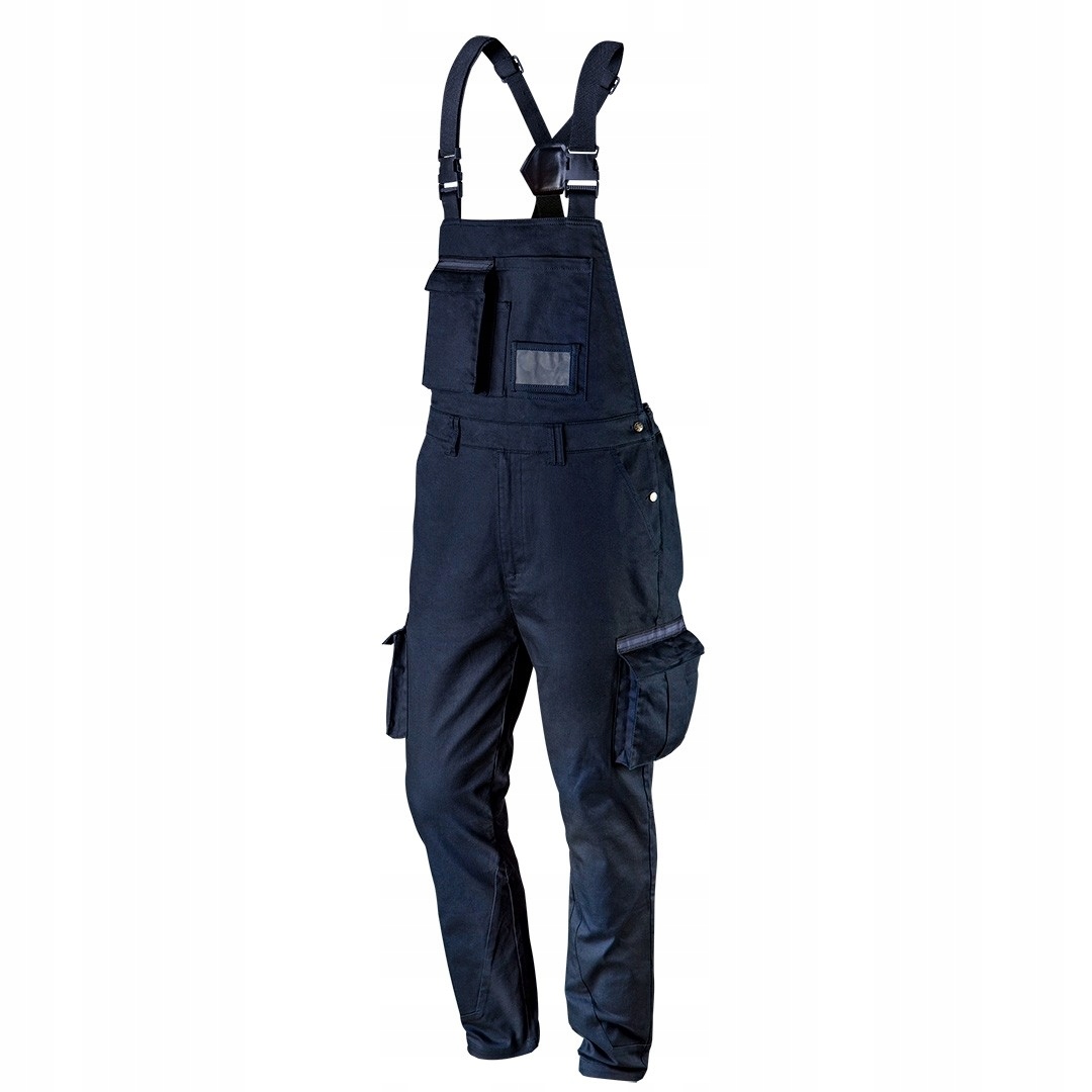 NEO OGRODNICZKI ROBOCZE NAVY GRANATOWE DO PASA NA SZELKACH 81-244 XL/54