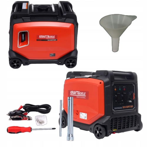 KRAFT&DELE AGREGAT PRĄDOTWÓRCZY INWERTOROWY 4300W 4,3 kW JEDNOFAZOWY KD698