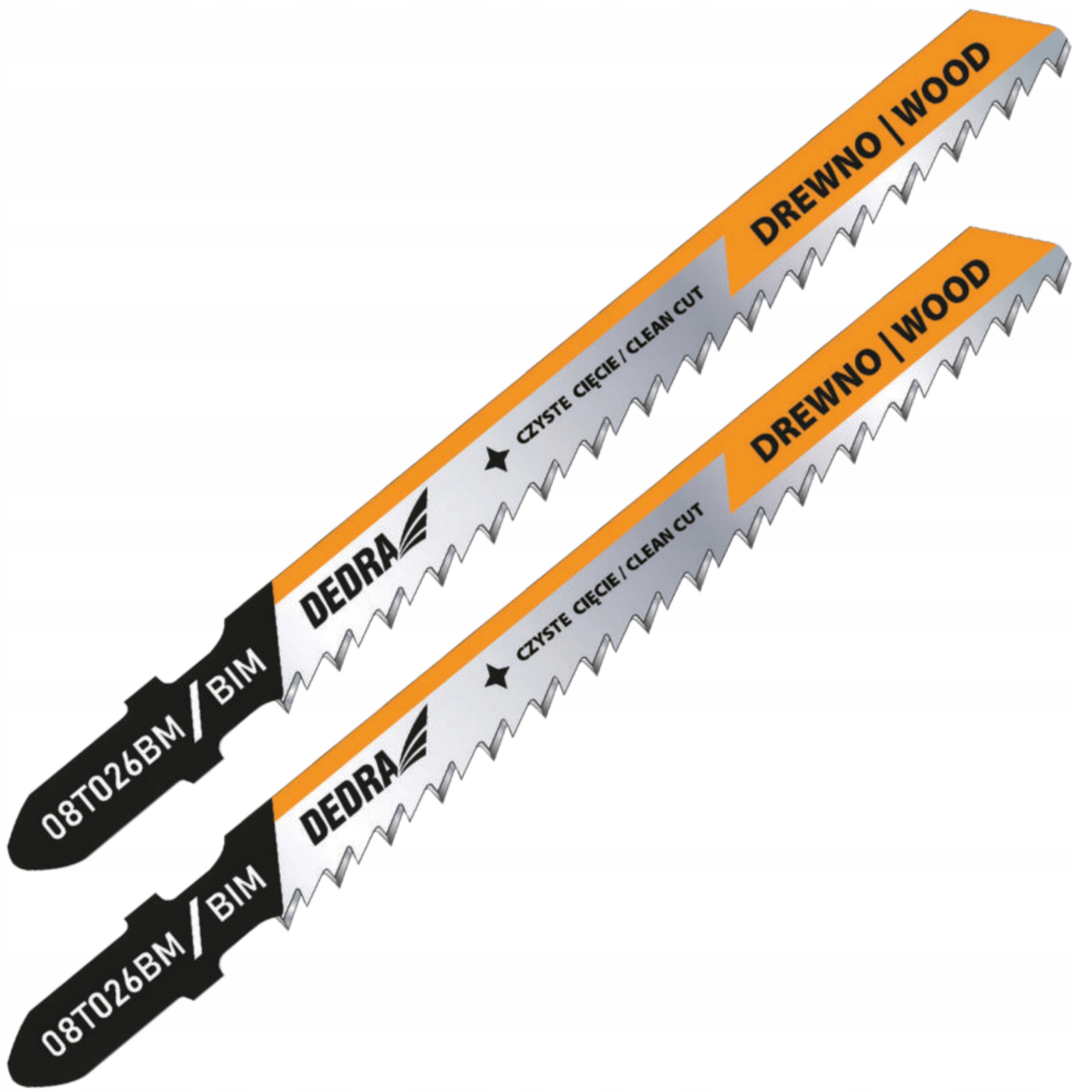 DEDRA 2el BRZESZCZOTY DO WYRZYNARKI DO DREWNA 100/75MM BIM TYP T 08T026BM