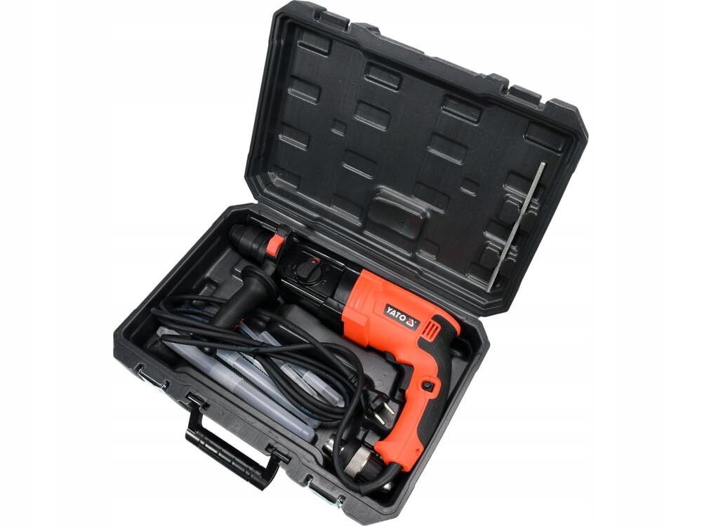 YATO MŁOTOWIERTARKA ELEKTRYCZNA 850W MŁOT WYMIENNA GŁOWICA 3,3J YT-82122