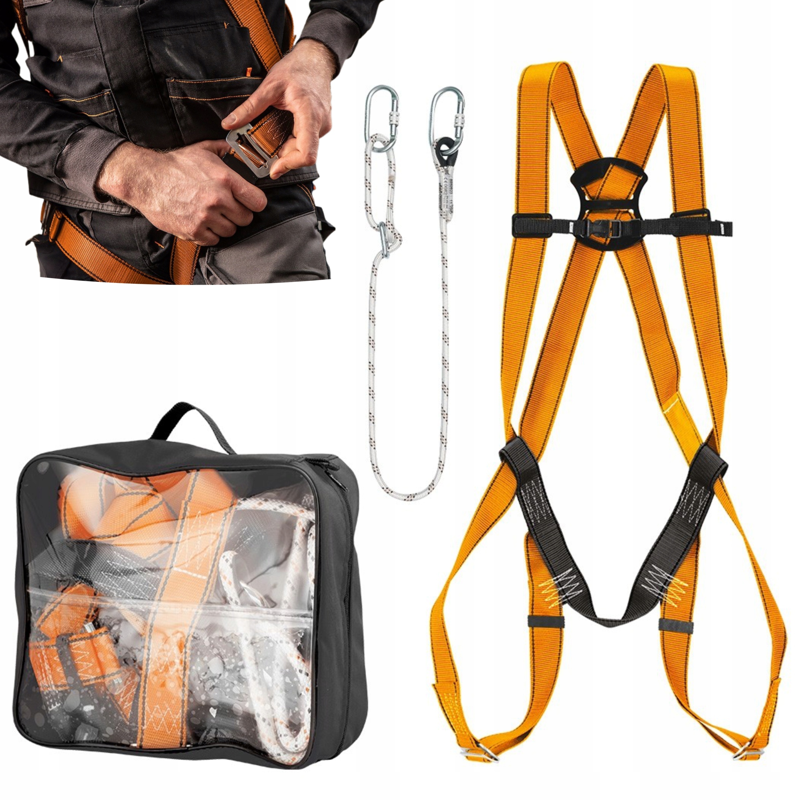 NEO SZELKI BEZPIECZEŃSTWA BHP UPRZĄŻ PRACY DACHU