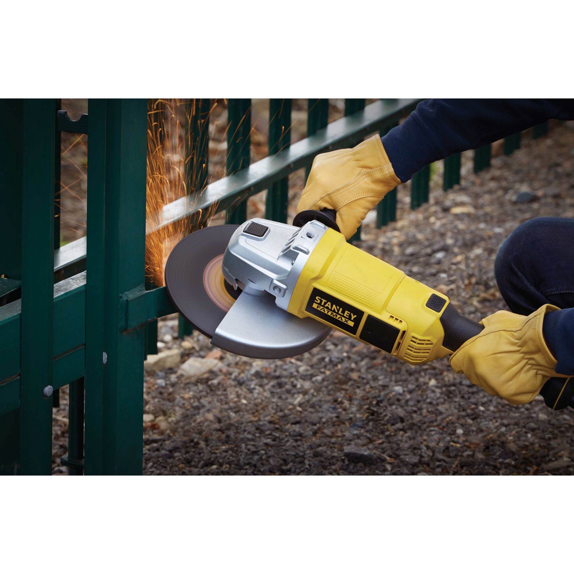STANLEY SZLIFIERKA KĄTOWA TARCZOWA 230mm 2200W 230V FATMAX FME841