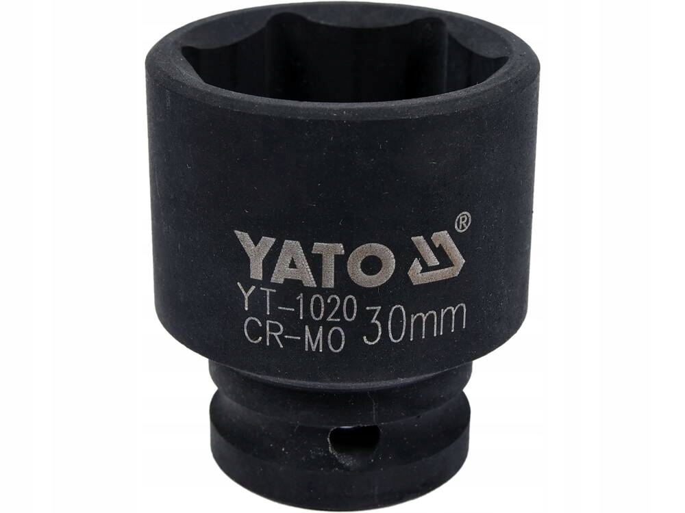 YATO NASADKA UDAROWA KRÓTKA 1/2'' 30 MM AS-DRIVE FOSFATOWANA YT-1020