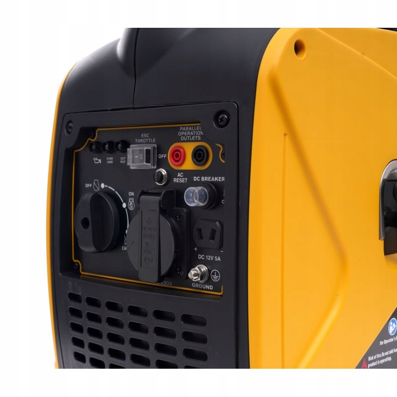 AGREGAT PRĄDOTWÓRCZY PRZENOŚNY 1500W GENERATOR INWERTOROWY BENZYNA KD185