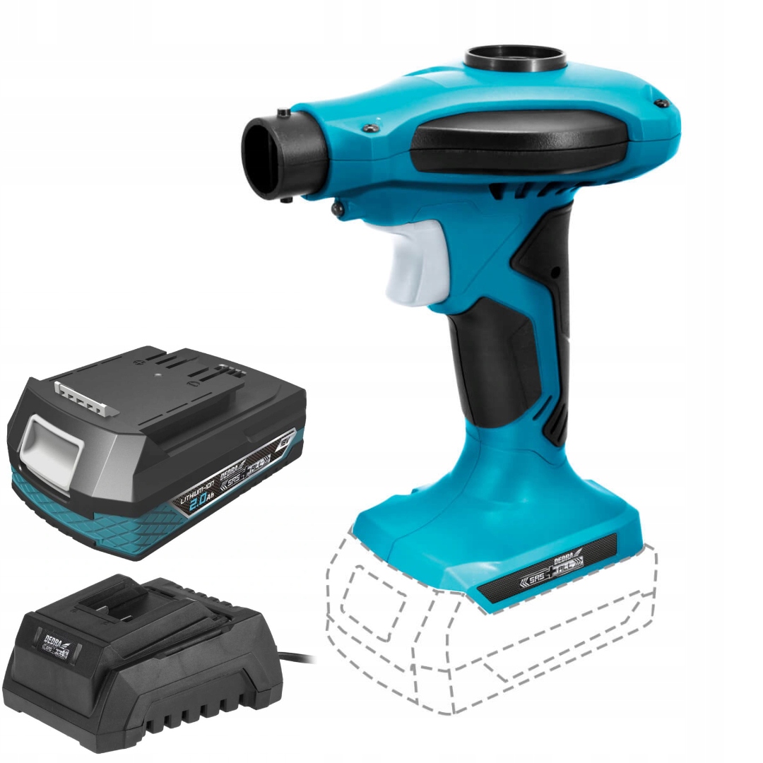 DEDRA Pompka pistoletowa AKUMULATOROWA 18V SAS 2Ah