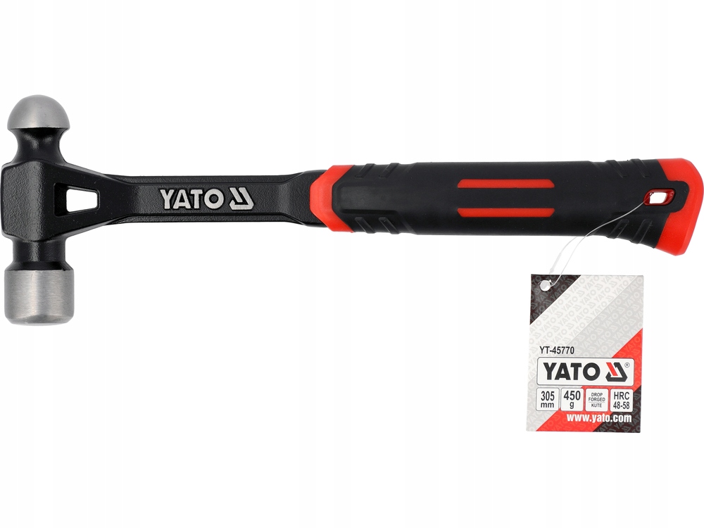 YATO MŁOTEK BLACHARSKI MONOLITYCZNY KUTY WALCOWY BIAJK 450G YT-45770