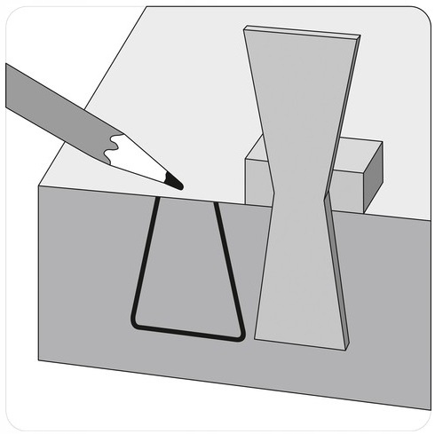 YATO SZABLON WZORNIK DO POŁĄCZEŃ JASKÓŁCZY OGON