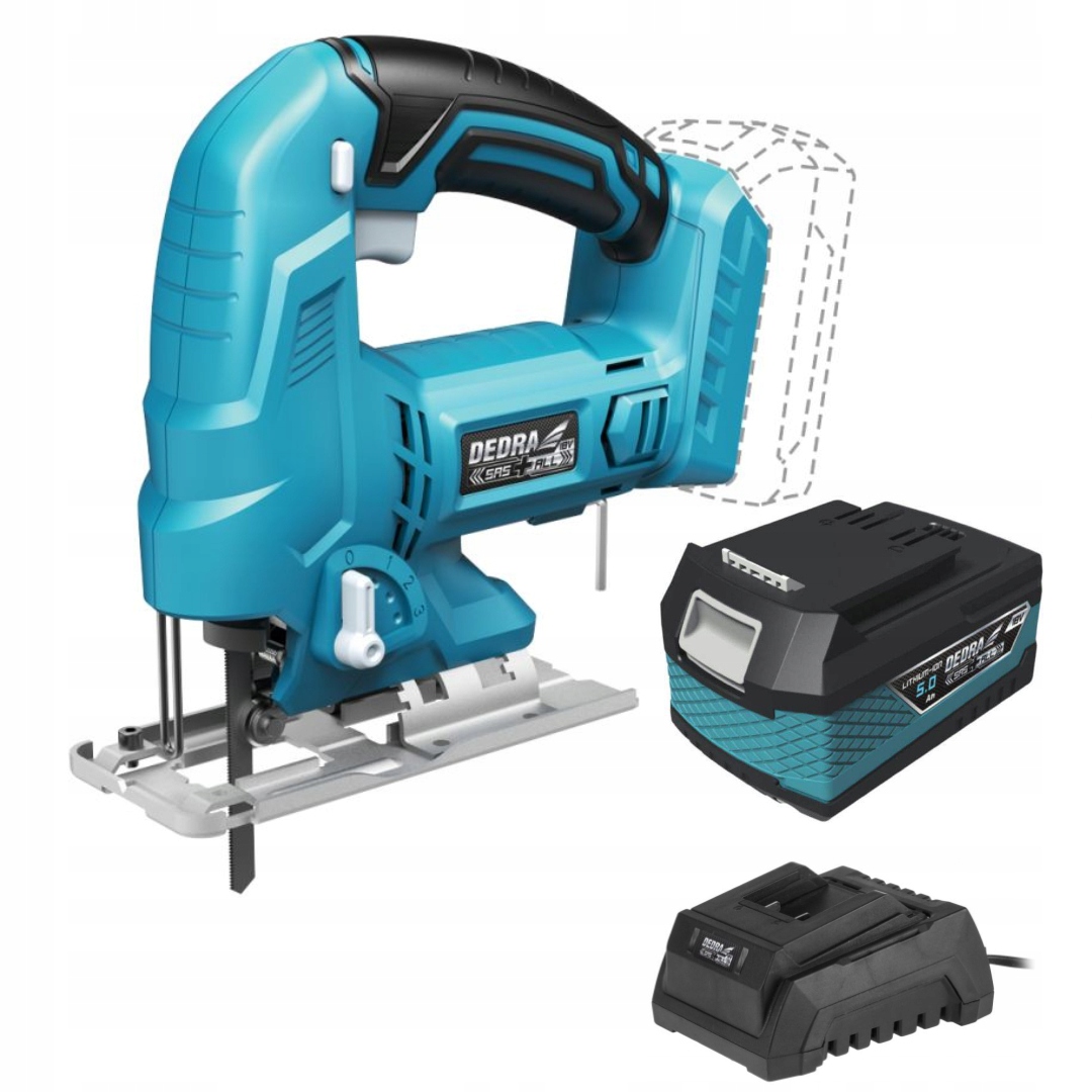 DEDRA WYRZYNARKA AKUMULATOROWA SAS+ PIŁA 18V +5Ah
