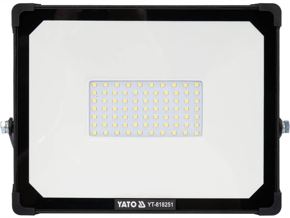 YATO PŁASKI NAŚWIETLACZ HALOGEN REFLEKTOR SMD LED50W 4750LM LAMPA YT-818251