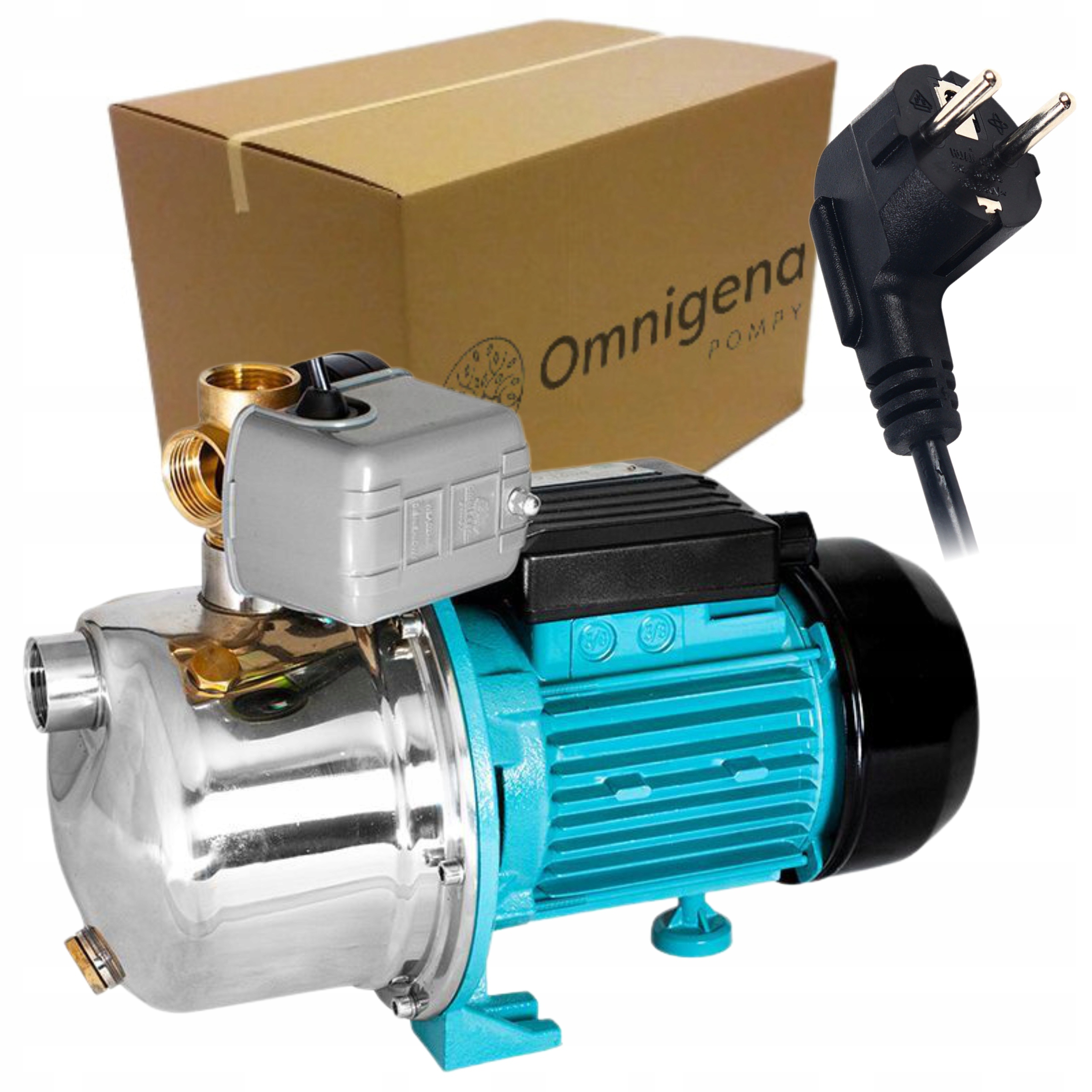 OMNIGENA HYDROFOR JY 1000 230V POMPA HYDROFOROWA Z OSPRZĘTEM 1,1kW 3600 l/h