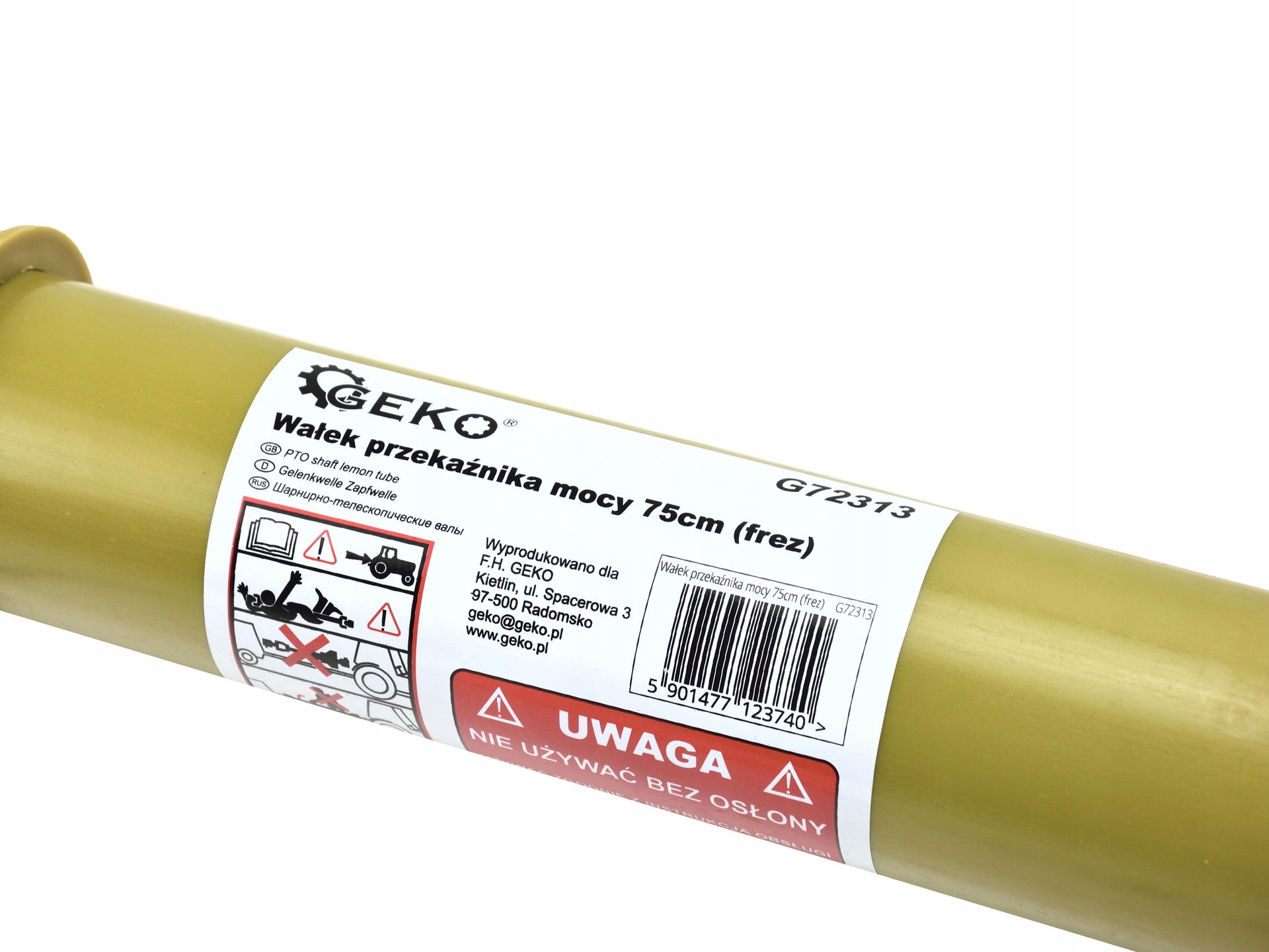 WAŁEK WAŁ TRANSMISYJNY PRZEKAŹNIKA MOCY WOM CIĄGNIKA TRAKTORA FREZOWY 80CM