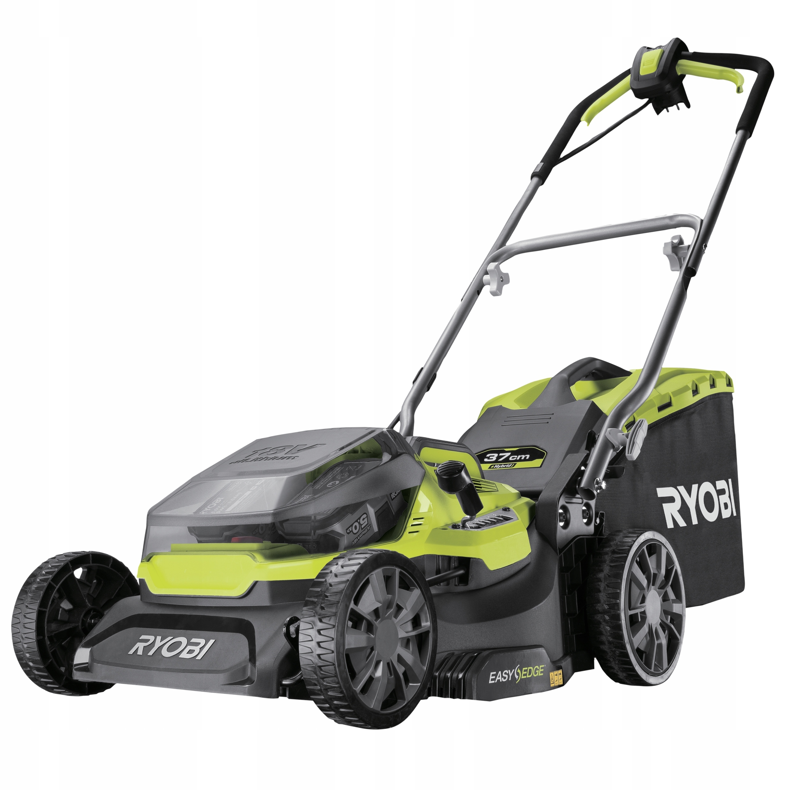 Ryobi Kosiarka hybrydowa 37 cm RY18LMH37A-225